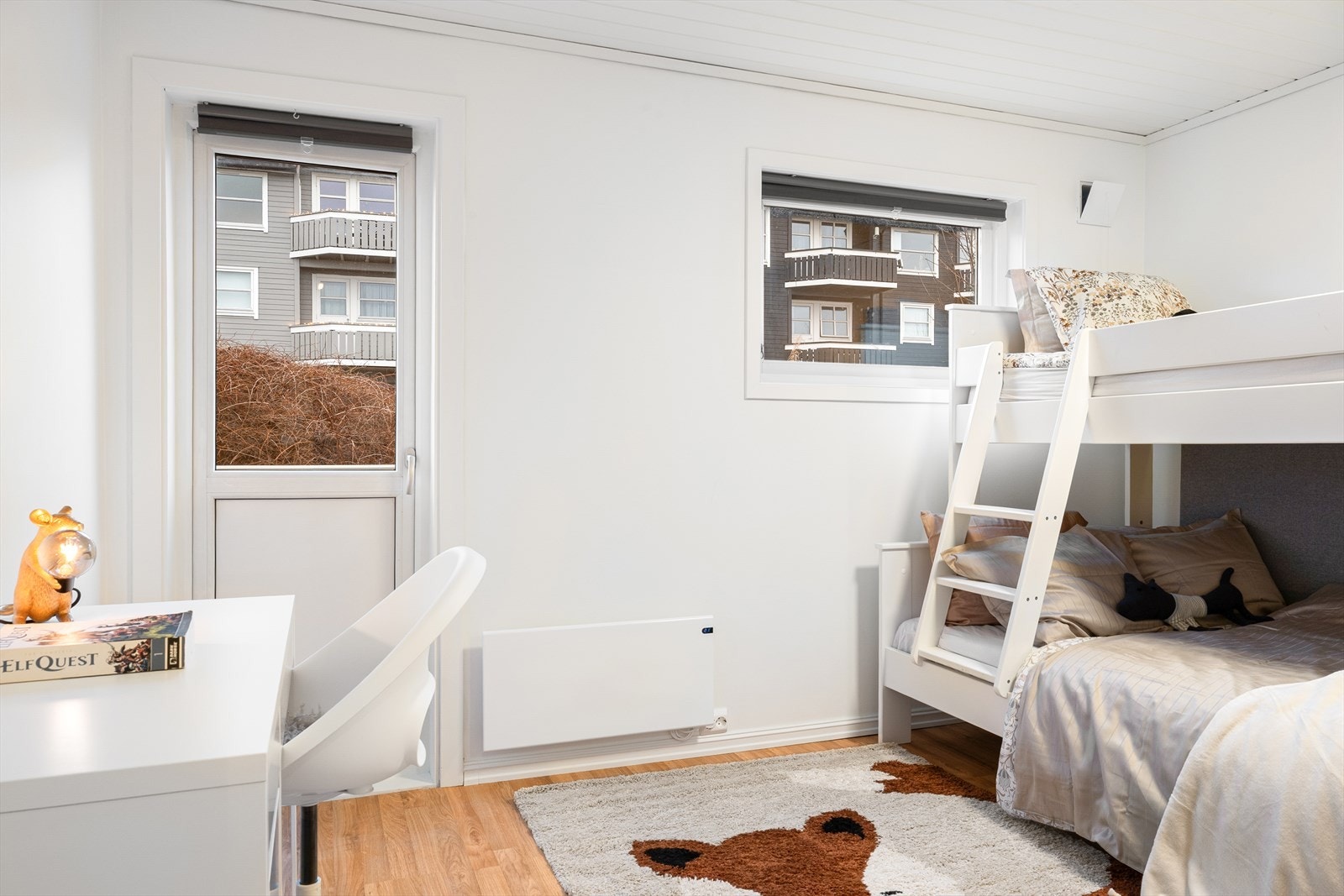 Soverommet har direkte utgang til egen terrasse. Galleribilde