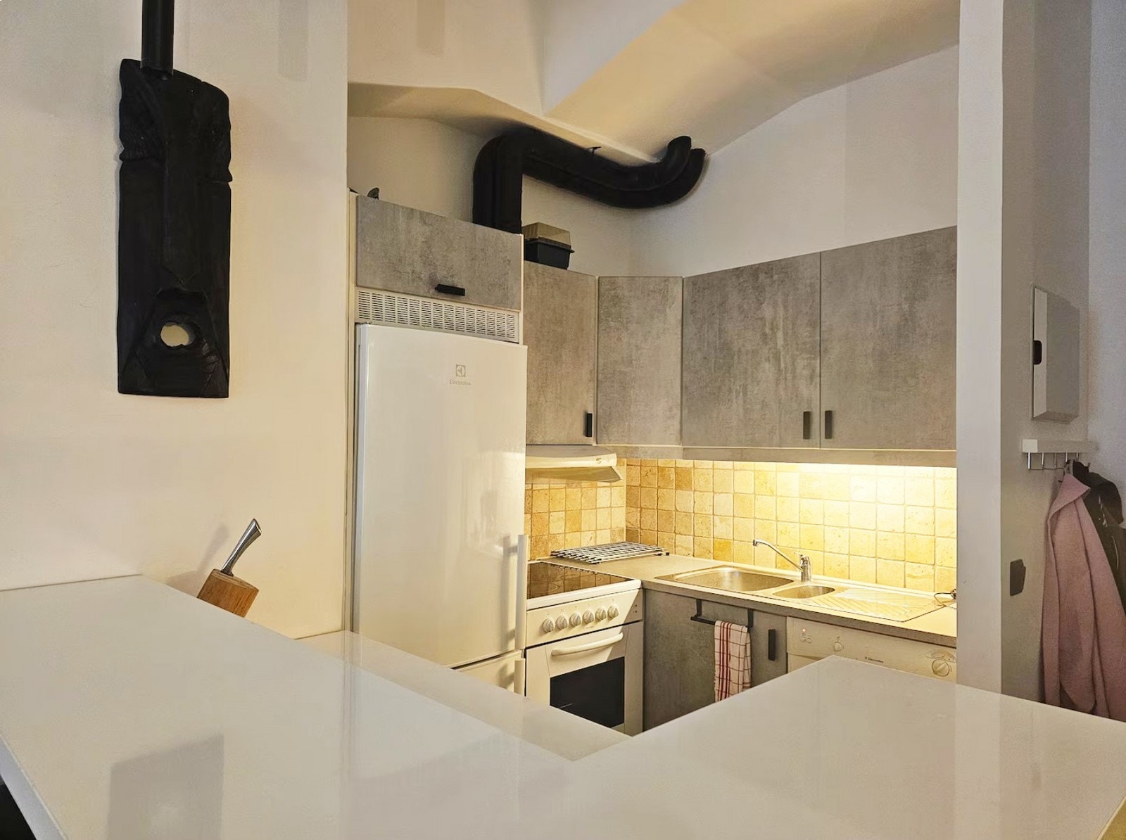 Kjøkkenet fra "baren" Galleribilde