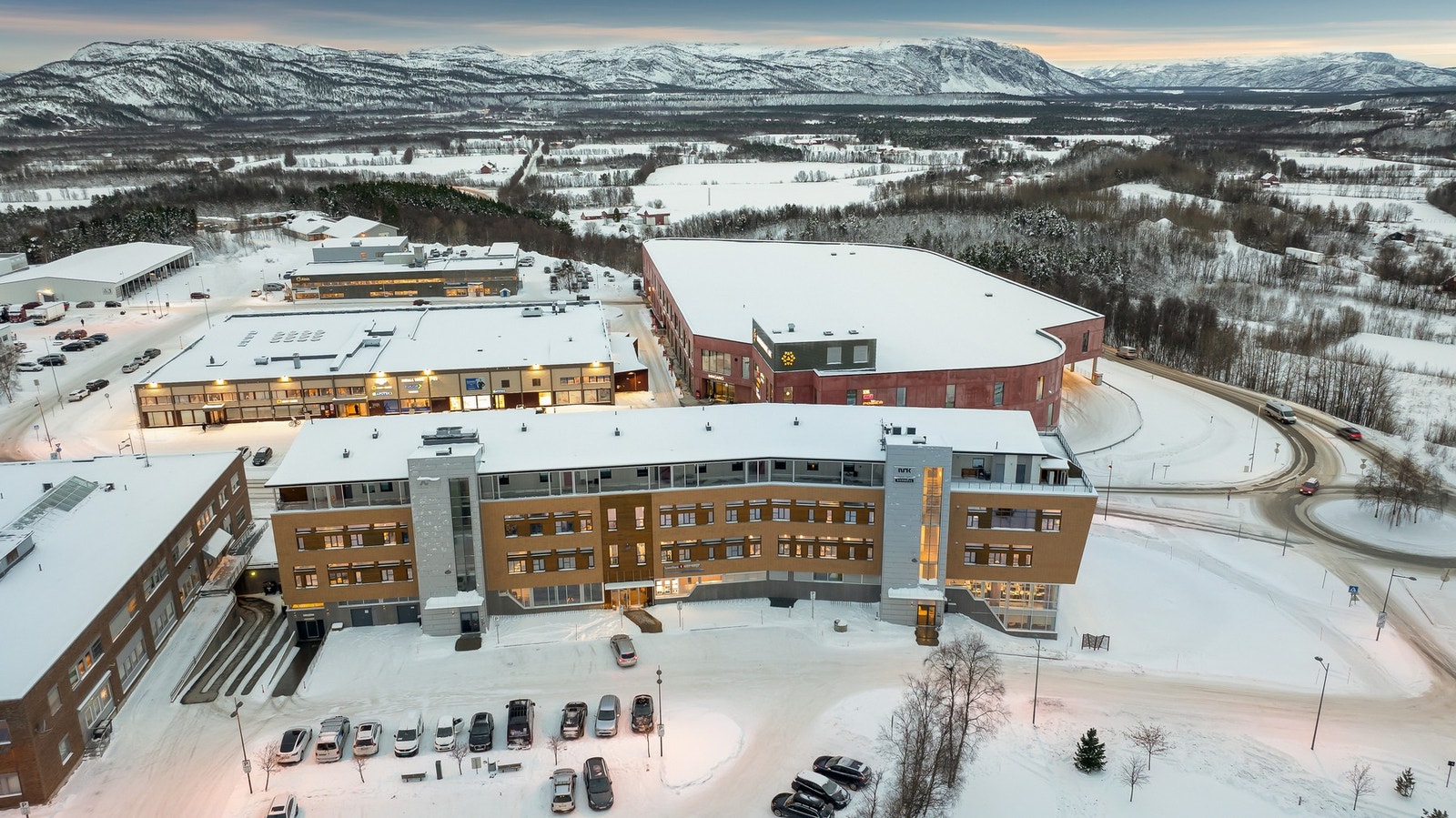 Leiligheten har en attraktiv beliggenhet midt i Alta sentrum. Galleribilde
