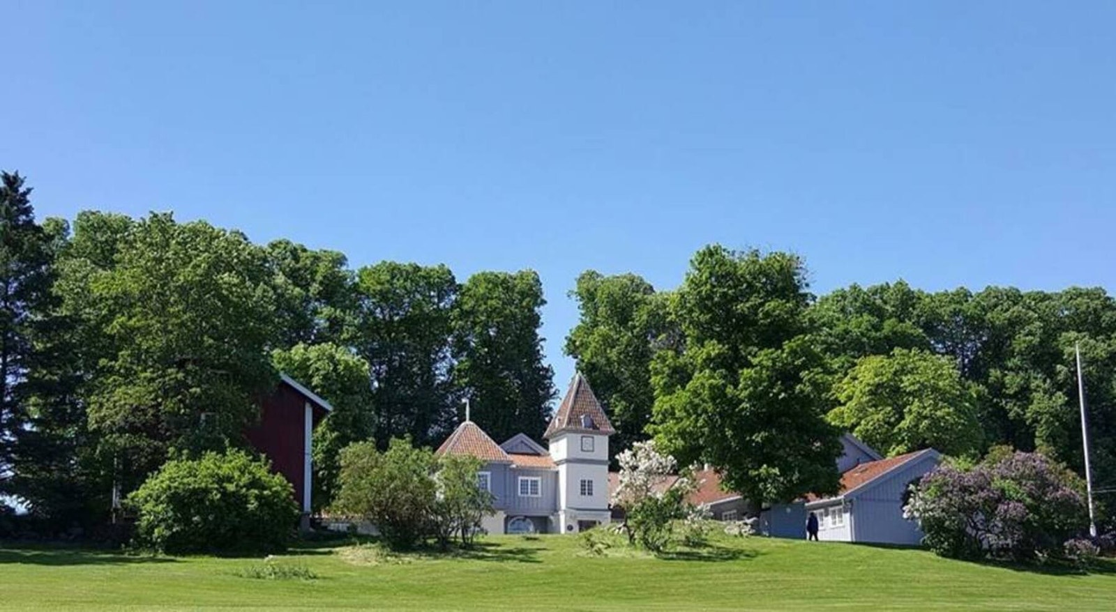 Ærverdige Nordre Skøyen Hovedgård. Galleribilde