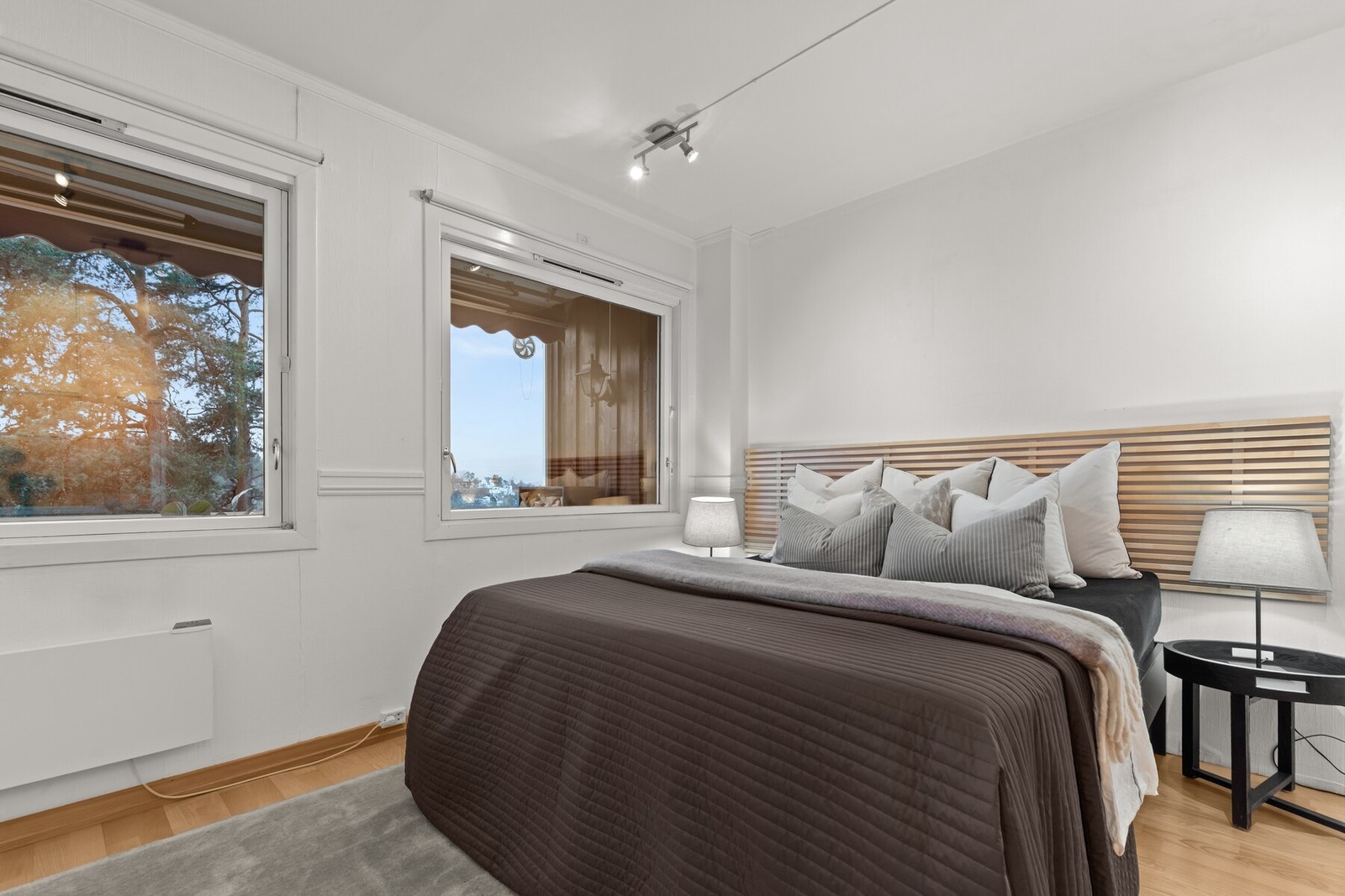 Opprinnelig 2 soverom er slått sammen. Galleribilde