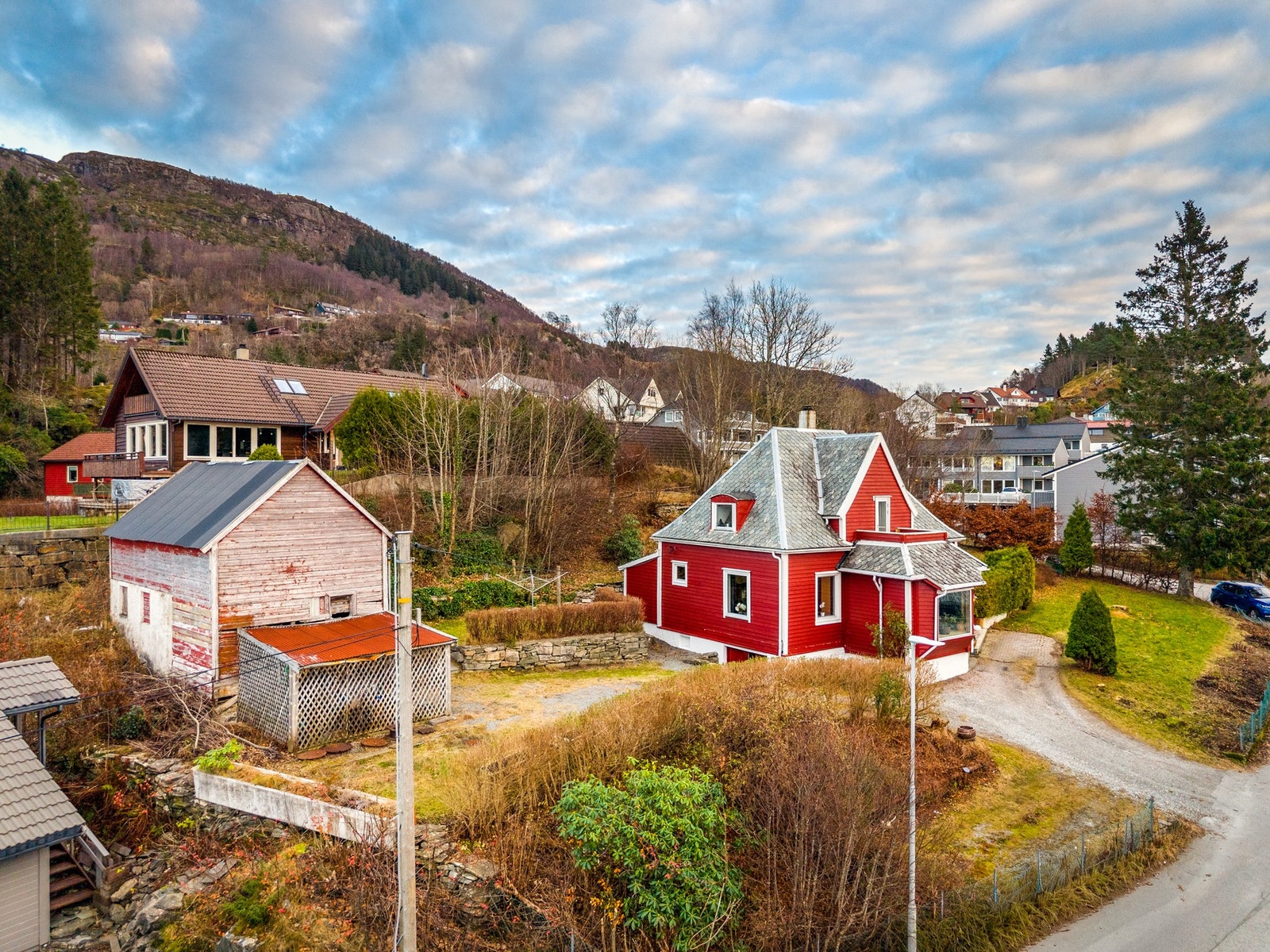 I Stegane bor man i et hyggelig nabolag med kort vei til flotte turløyper Galleribilde