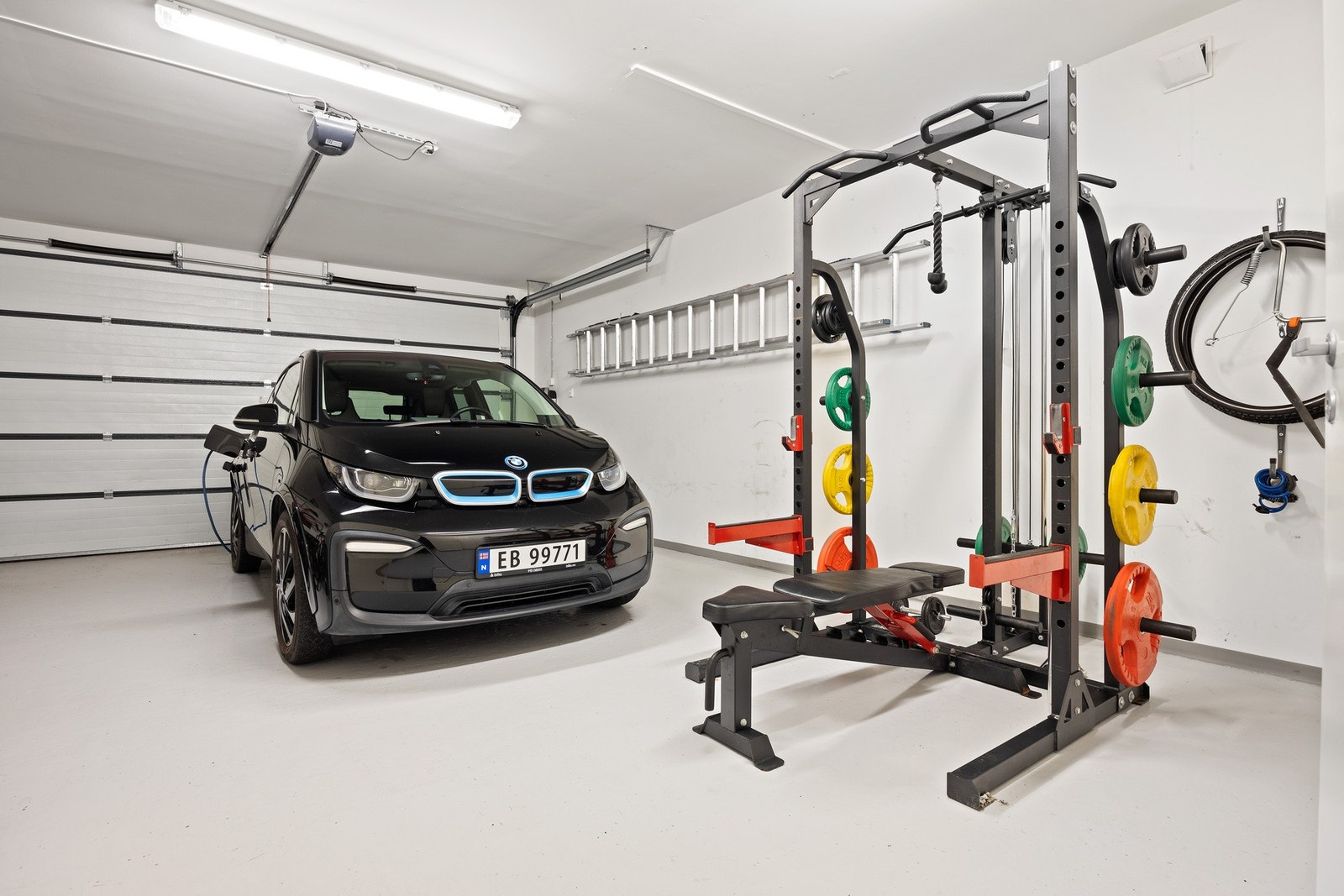 Stor garasje på 40 kvm Galleribilde