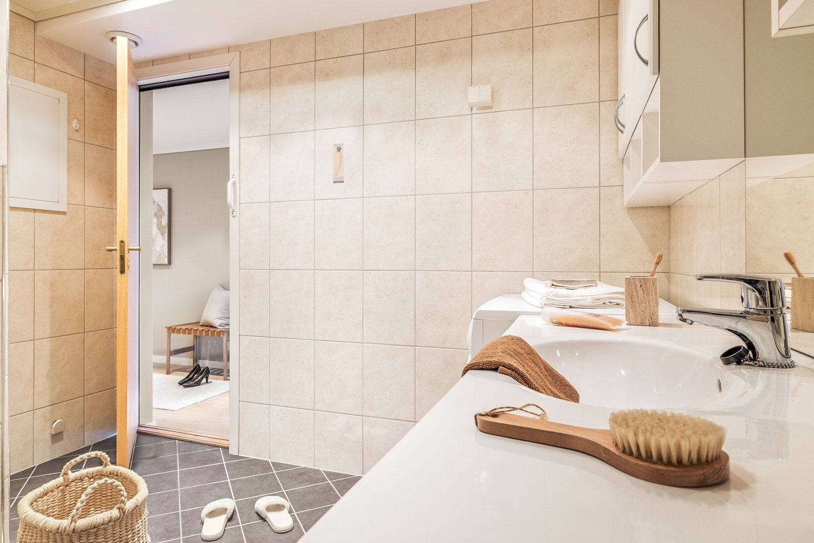 Badet ble renovert i 2017. Galleribilde