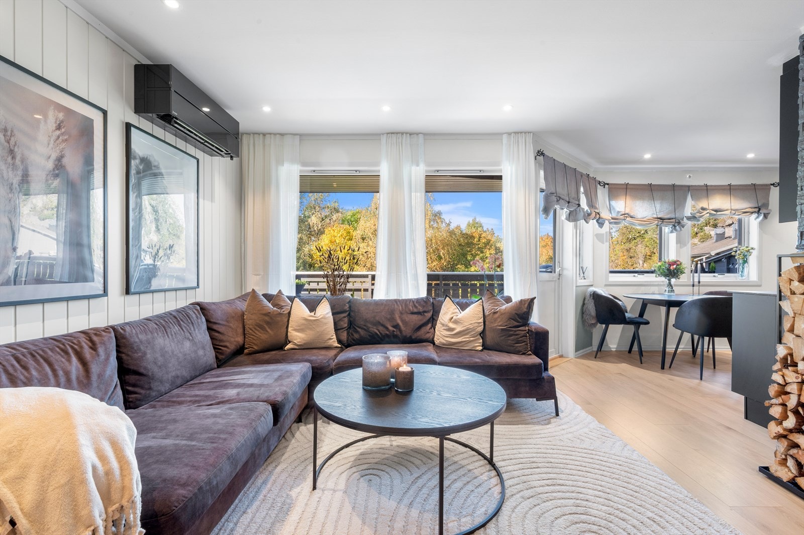 Det er montert varmepumpe. Galleribilde