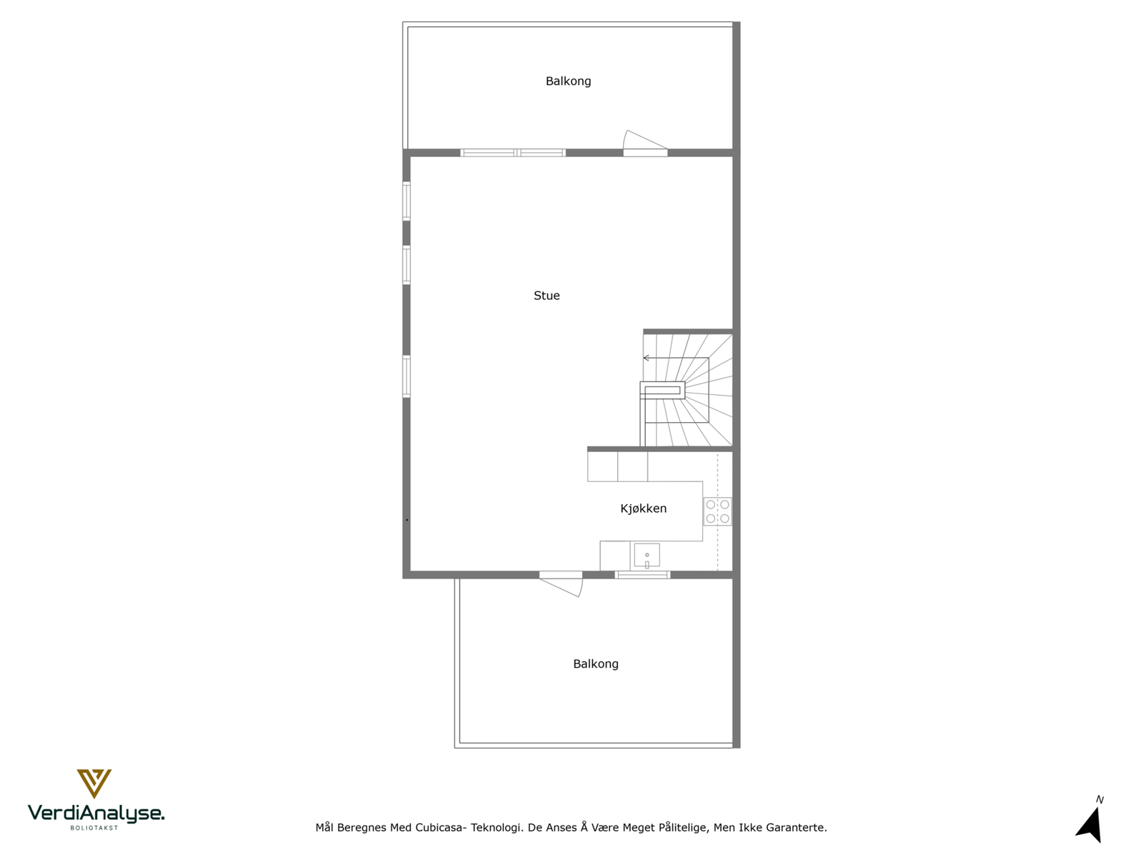 Plantegning 2 etasje Galleribilde