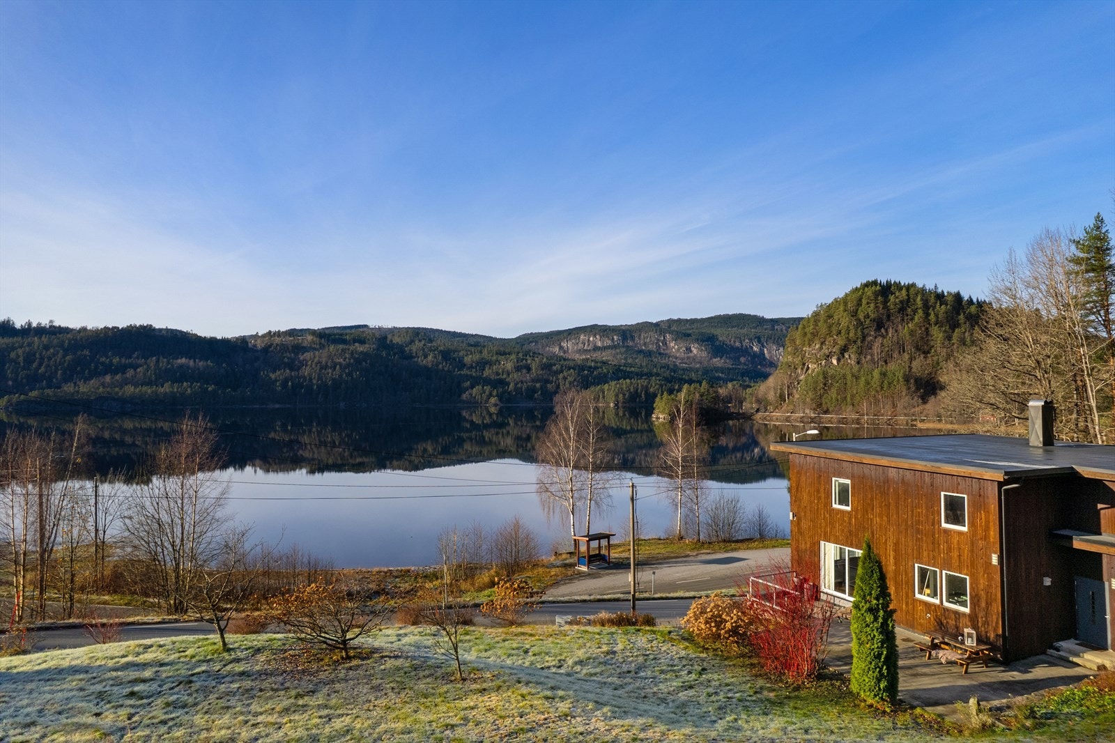 Boligen har en flott utsikt. Galleribilde