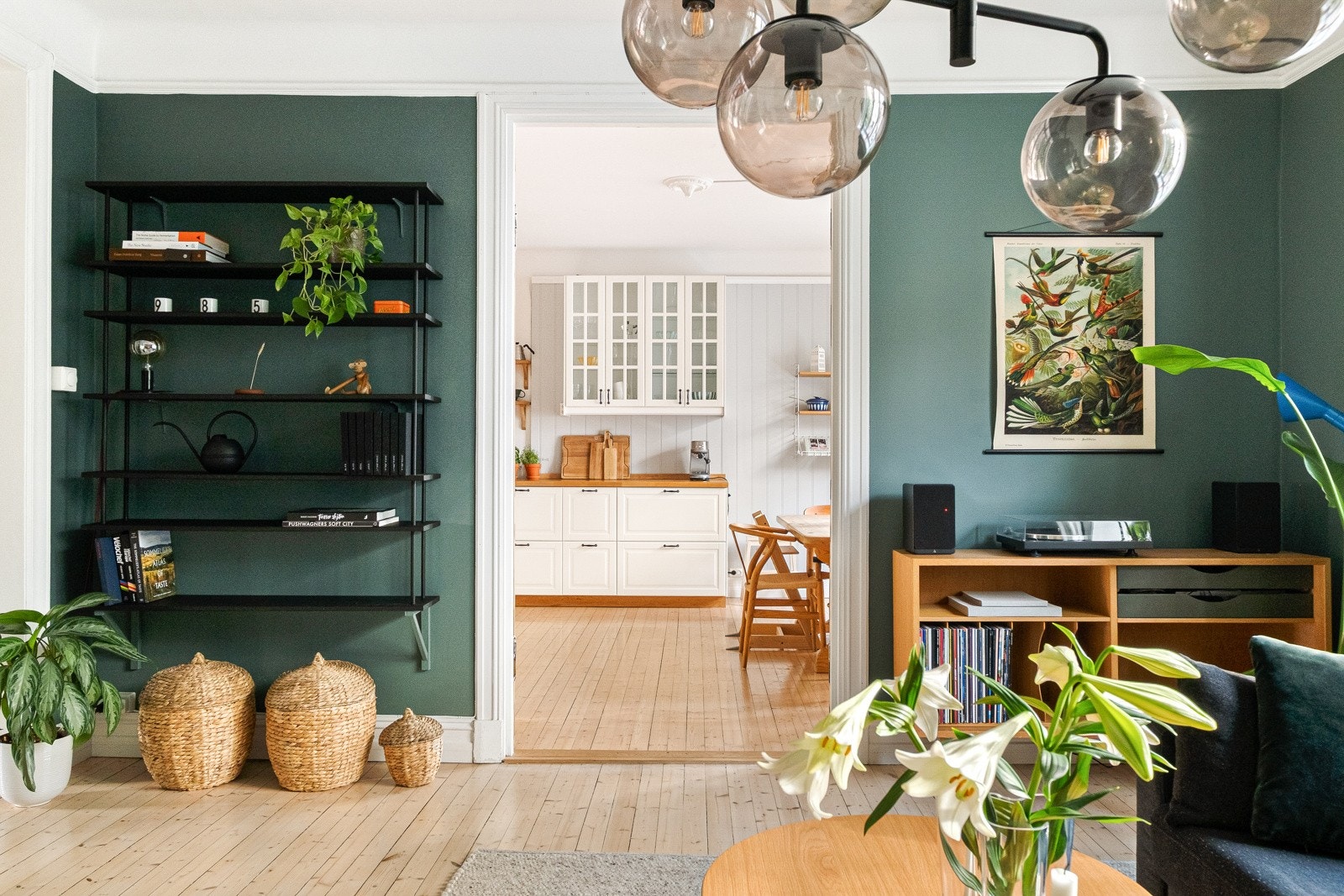 Her får du en herlig kombinasjon av klassiske elementer og dagens krav til standard. Galleribilde