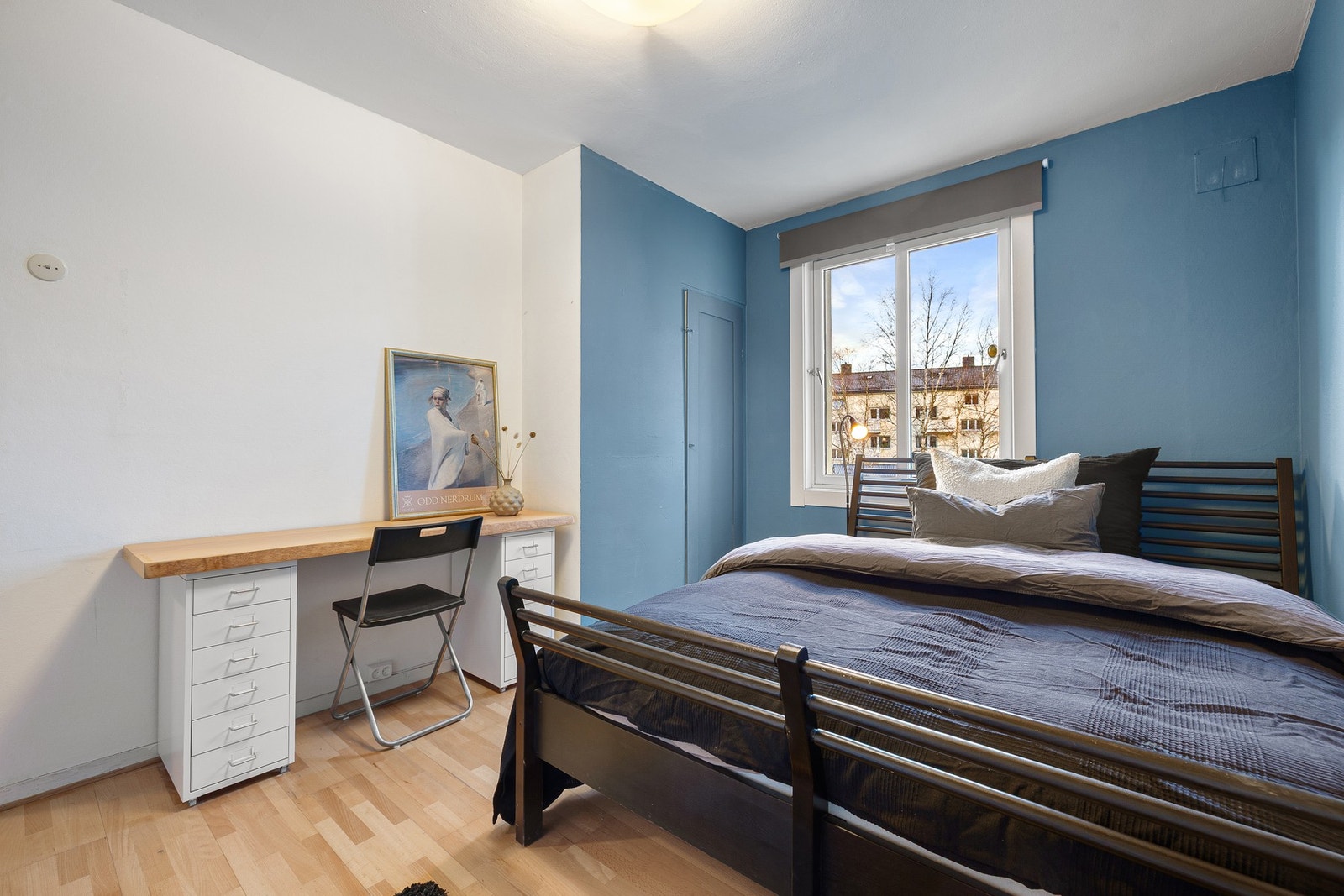 Soverommet vender inn mot rolige omgivelser. Galleribilde