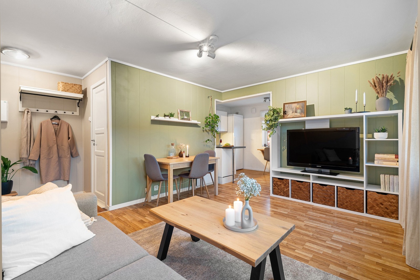 En flott 2-roms andelsleilighet i Nardosletta borettslag. Galleribilde