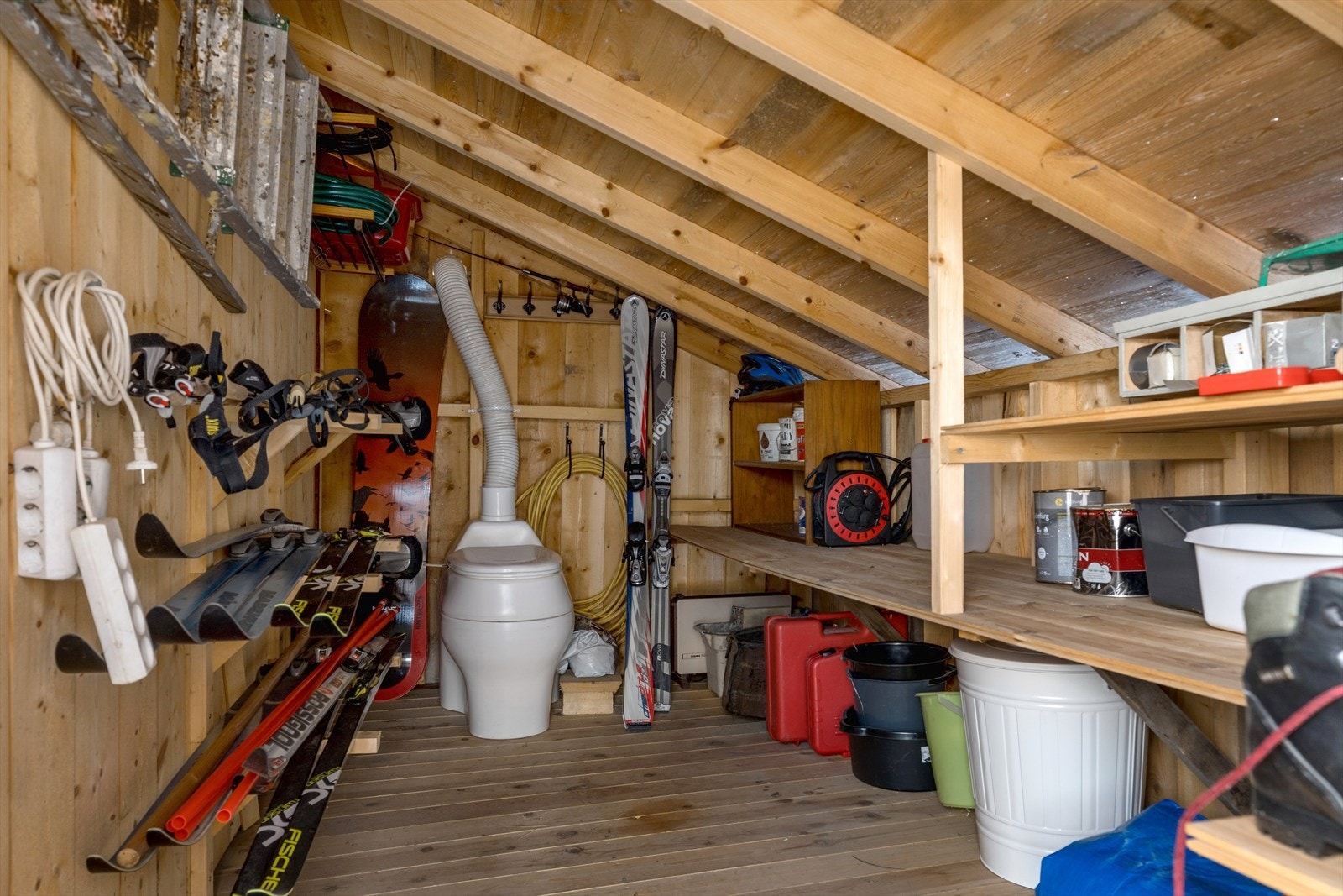 Utvendig bod. Galleribilde