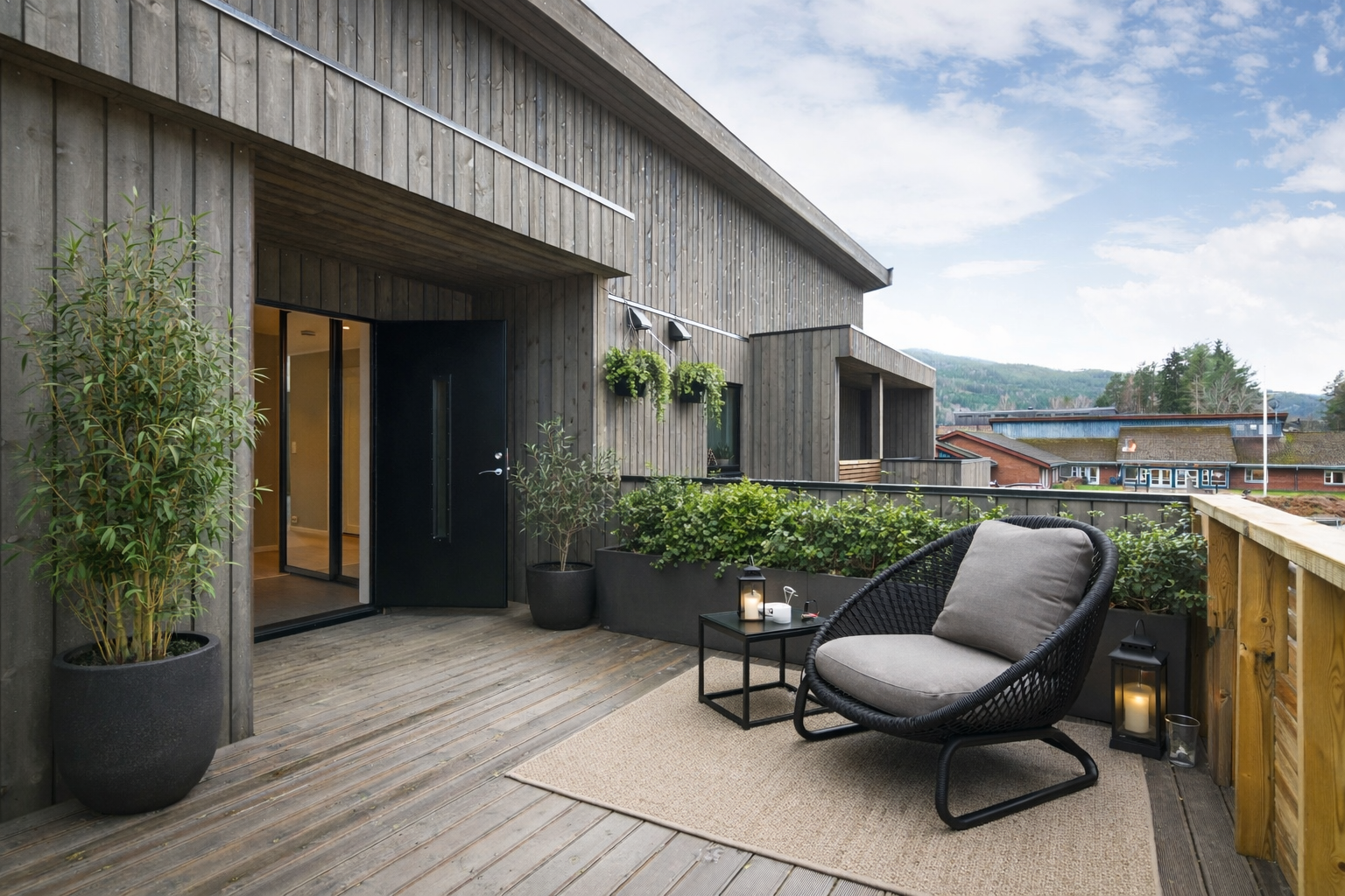 Bildet er digitalt møblert og er kun en illustrasjon. Galleribilde