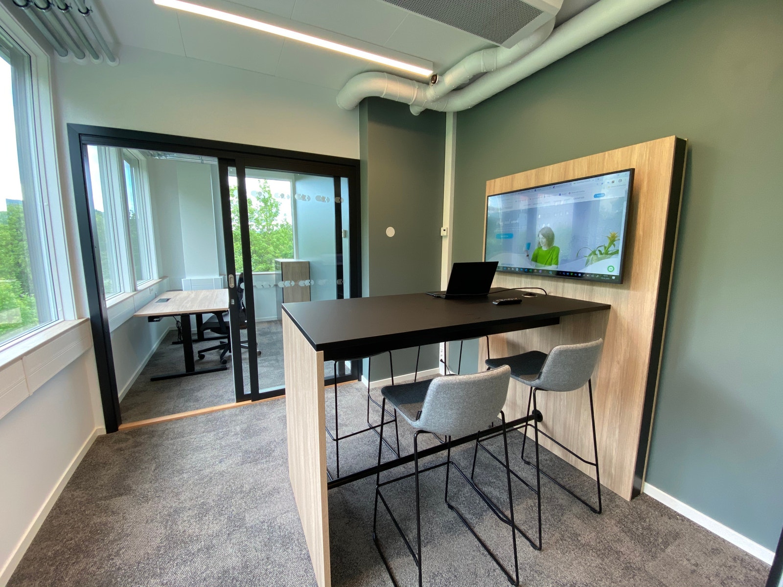 Teamkontor med møterom Galleribilde