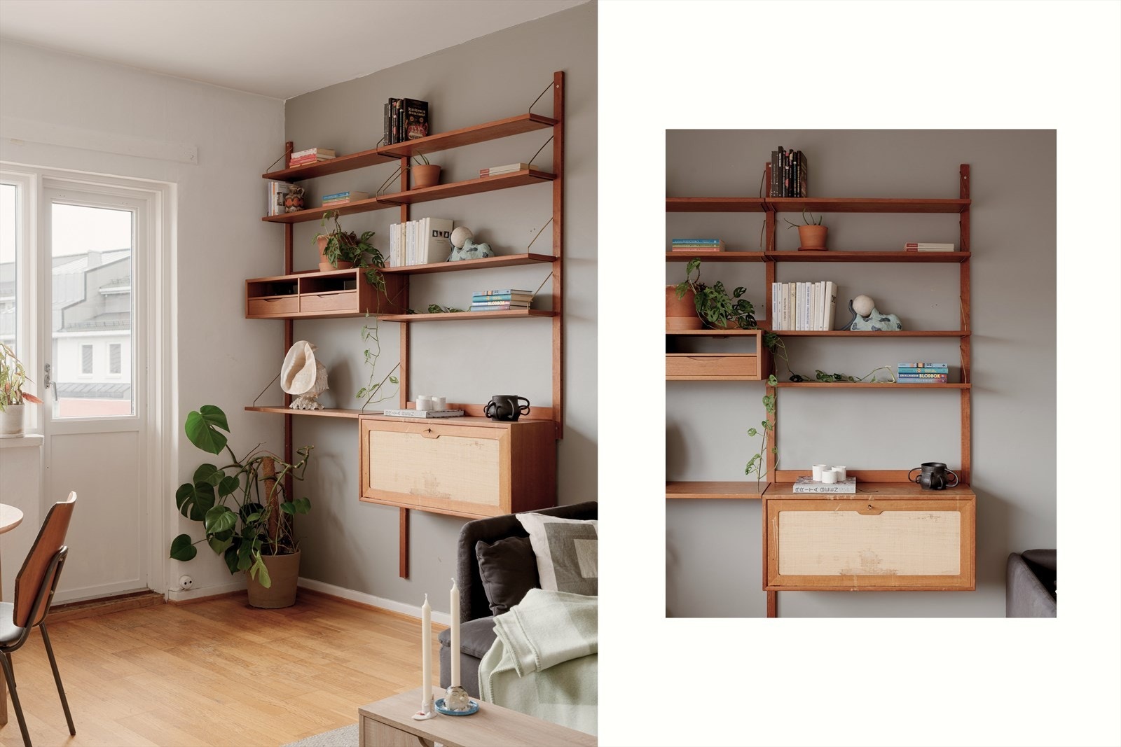 Den gode takhøyden, store vinduer og beliggenheten i 4.etg. sørger for mye naturlig lys og en herlig romfølelse. Galleribilde