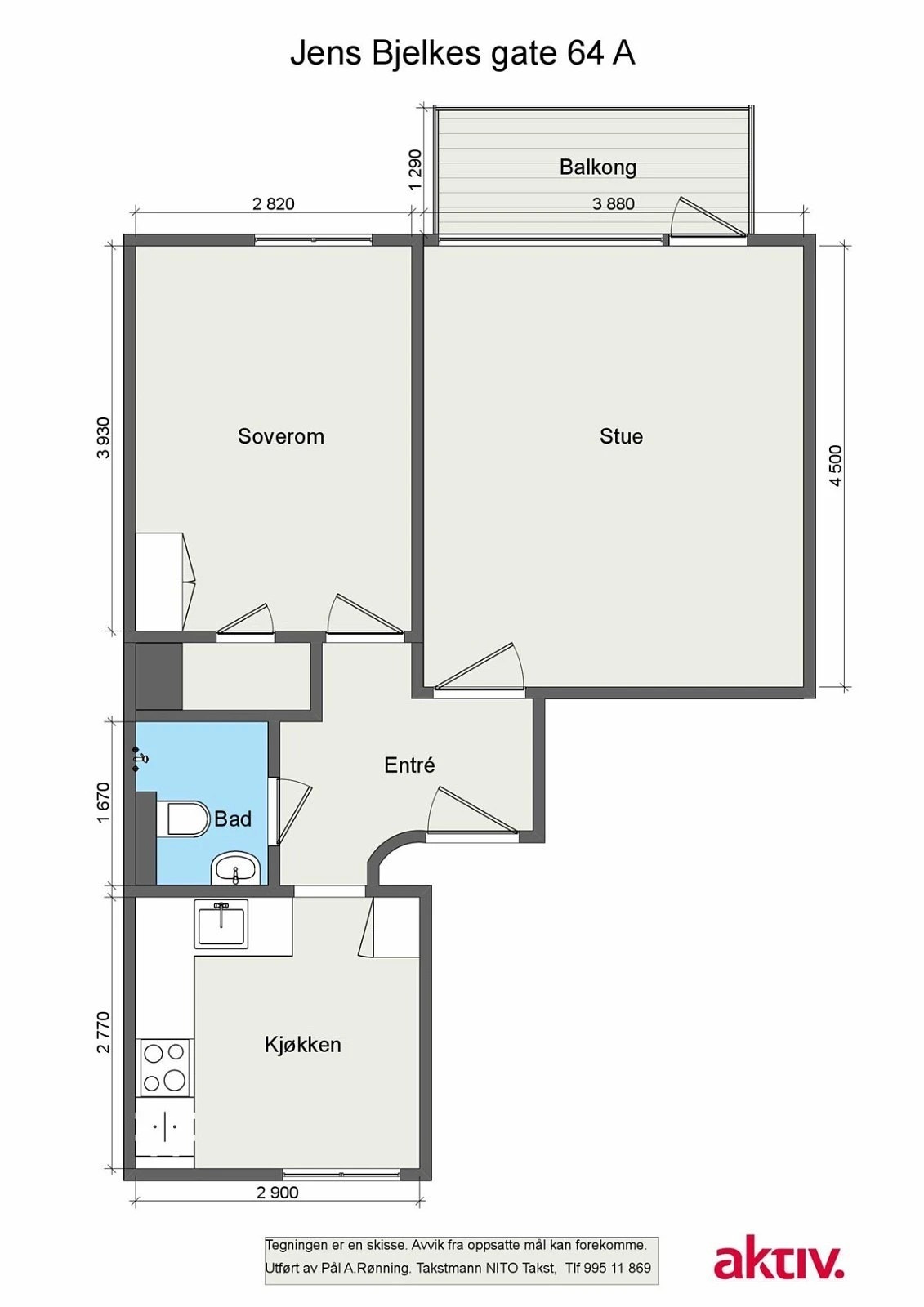 Plantegning. Galleribilde