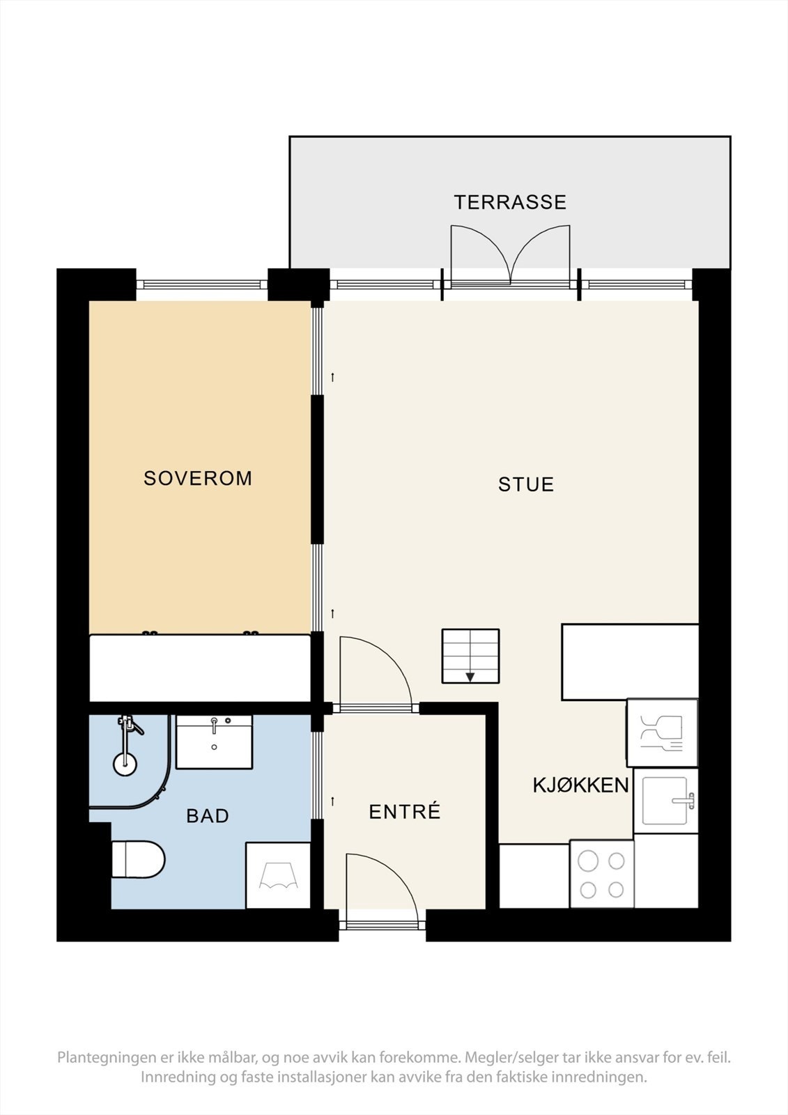 Plantegning. Galleribilde