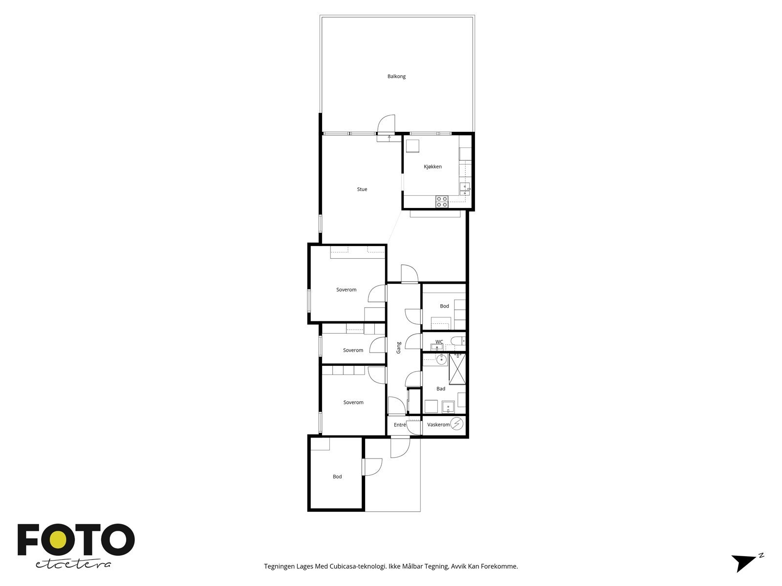 Ikke målbare planskisse. Galleribilde