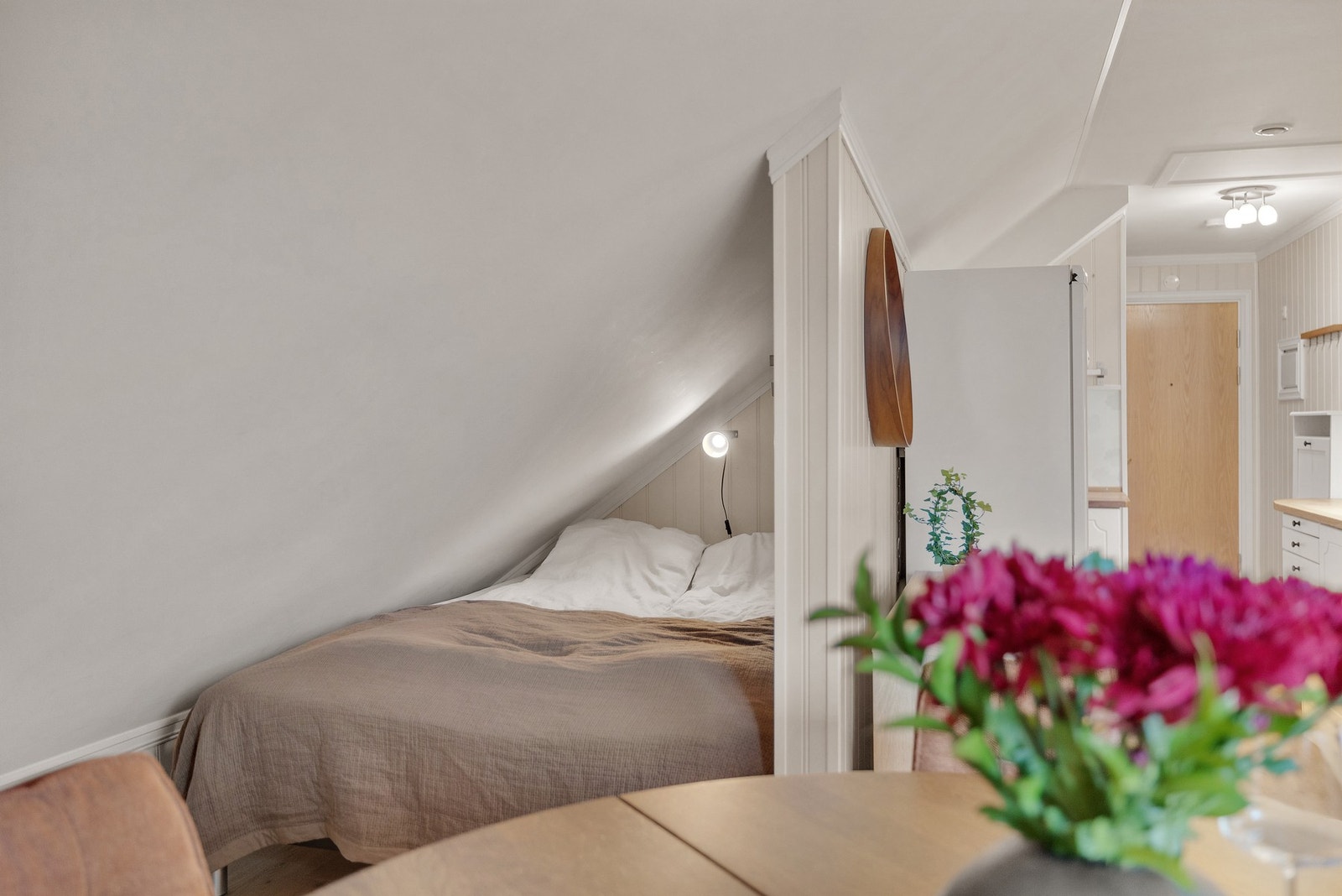 Sovealkove med plass til dobbeltseng. Galleribilde