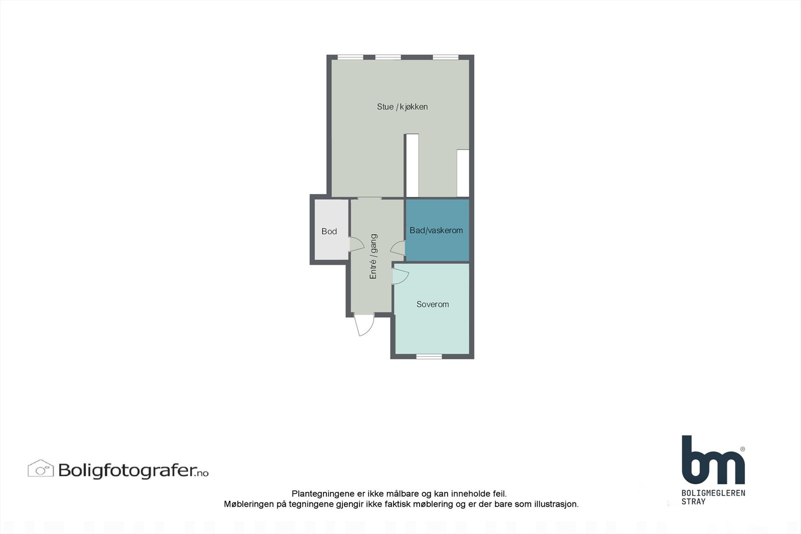 Planskisse Galleribilde