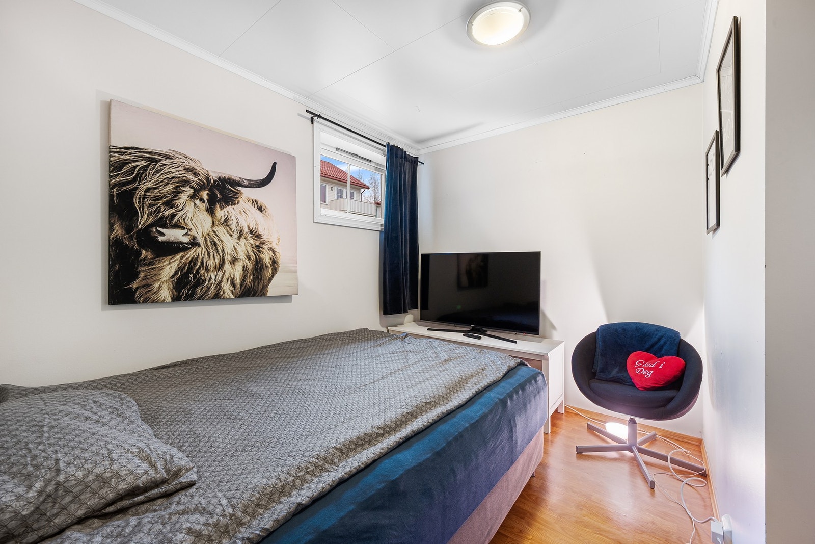 Soverom 2 på 8,2 kvm(Ikke godkjent for varig opphold) Galleribilde