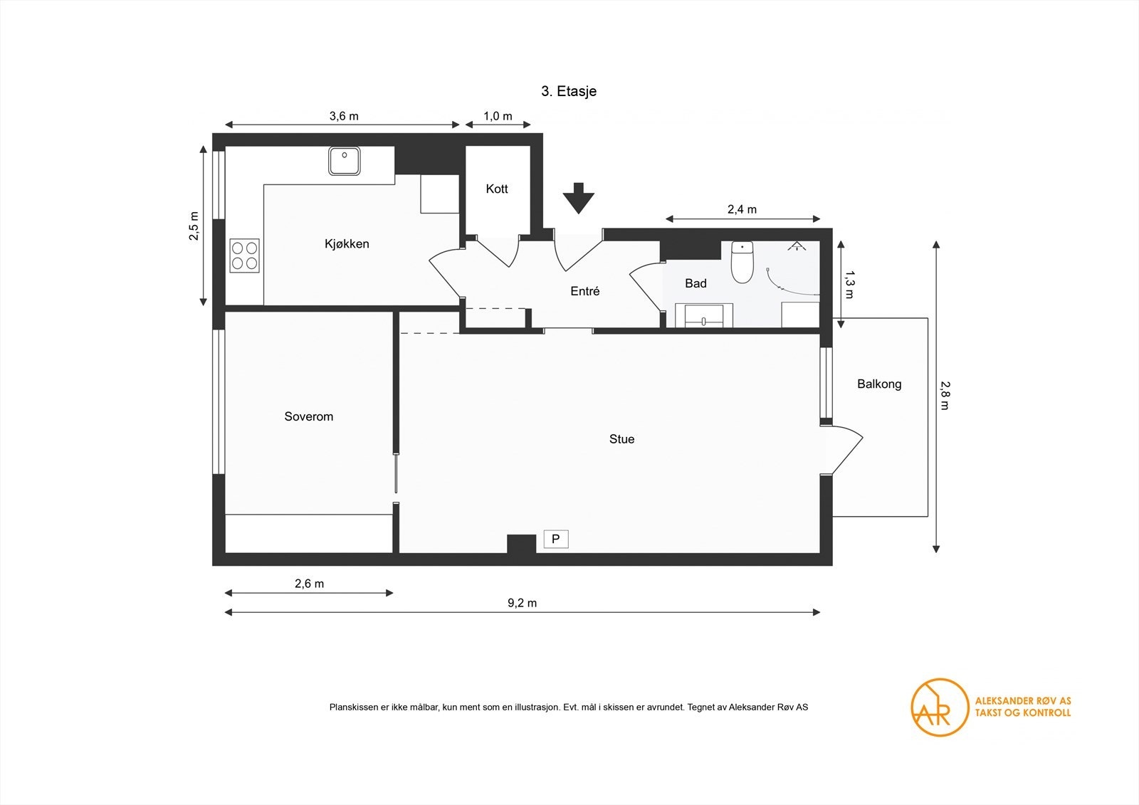 Plantegning. Galleribilde