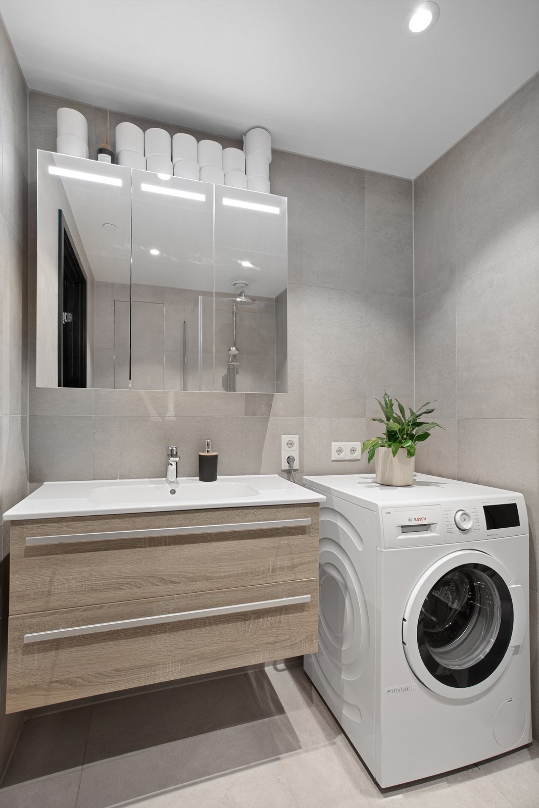 Opplegg for vaskemaskin Galleribilde