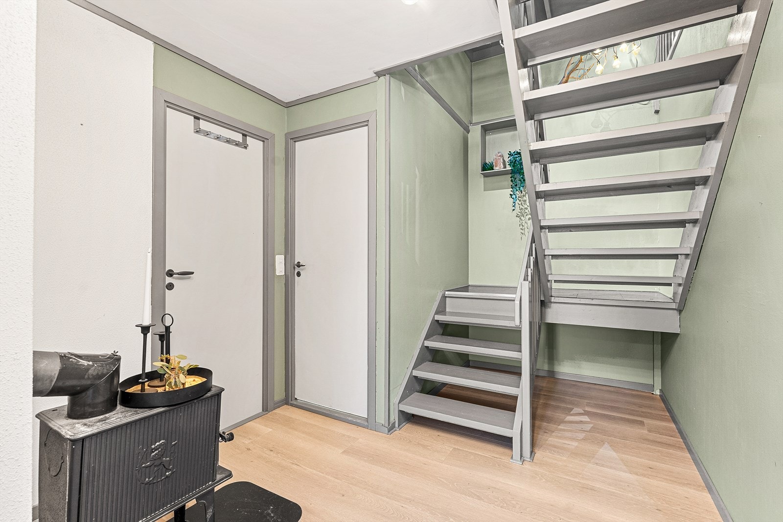 Godt med vedovn på kalde vinterdager Galleribilde