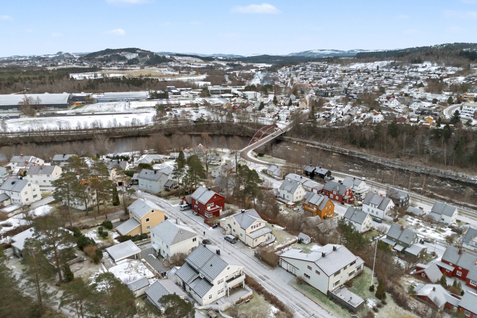 Gangavstand til Videregående skole, ungdkomsskole, idrettsanlegg, barnehager og matbutikker Galleribilde