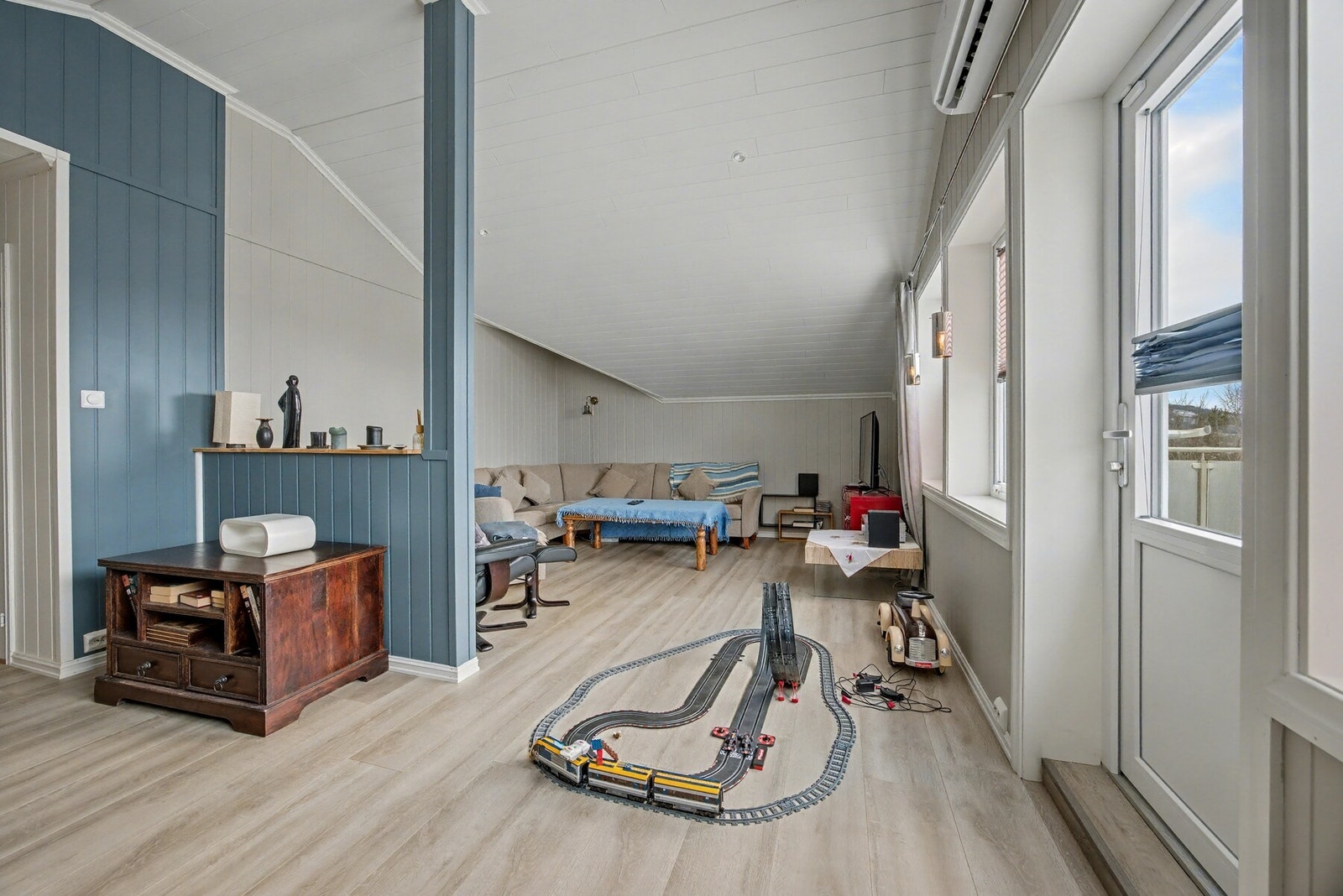 Det er montert varmepumpe Galleribilde