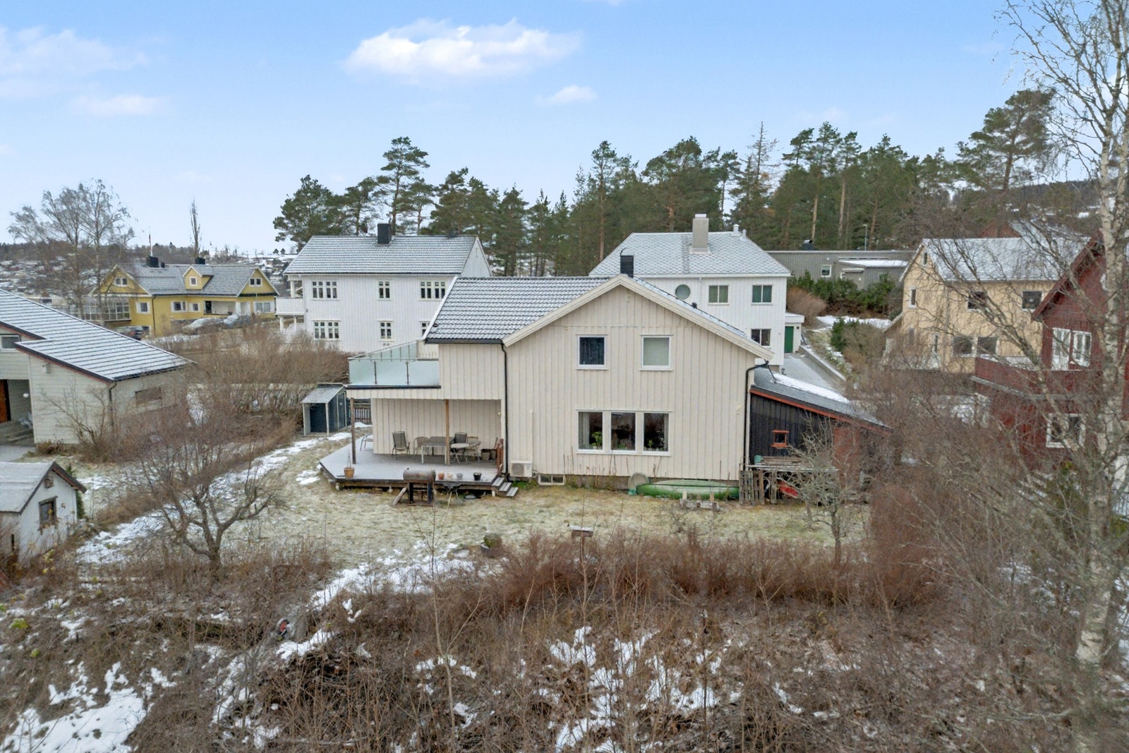 I 2019 ble det lagt ny taktekking, nedløp og beslag, samt ny kledning. Galleribilde