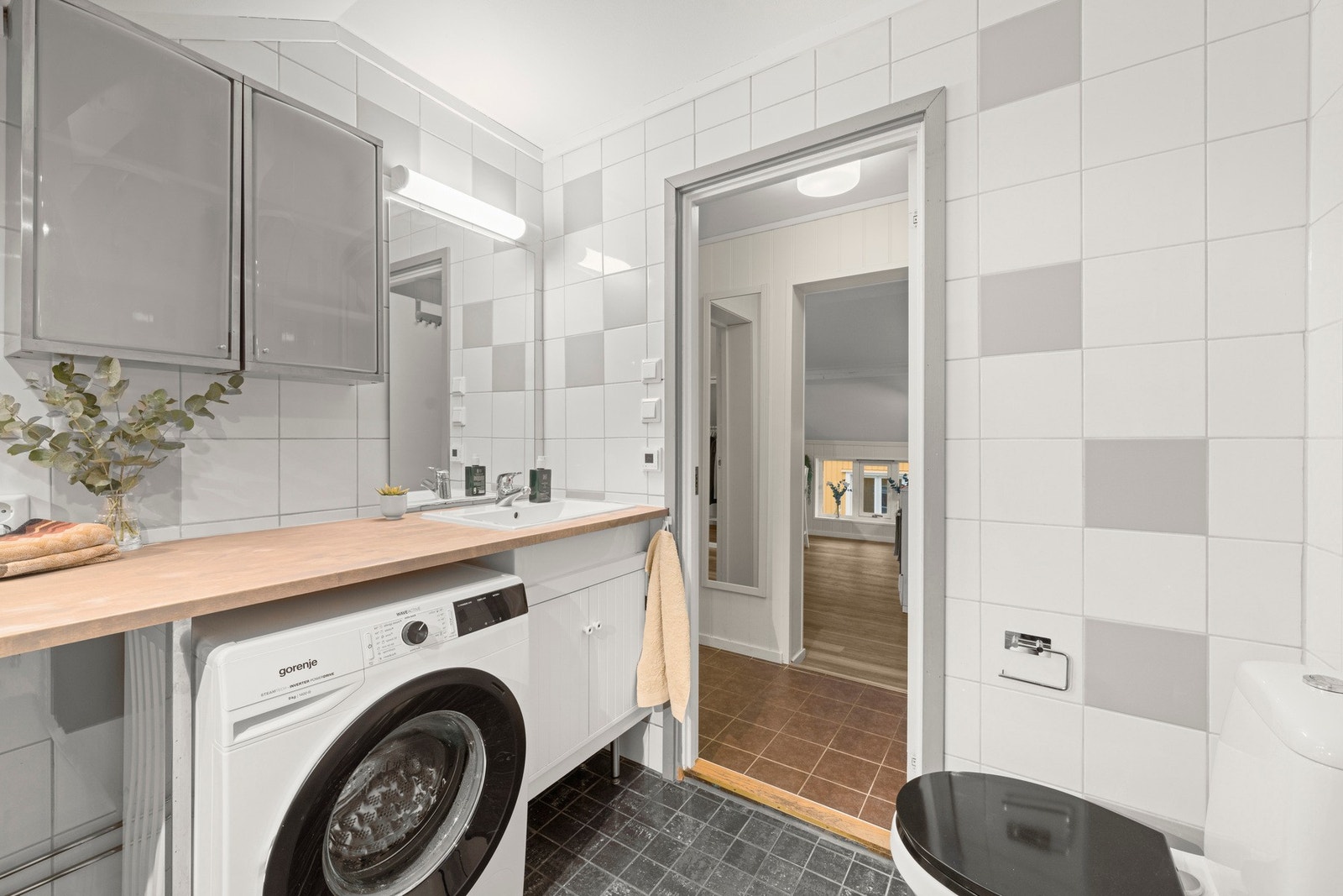 Plass til vaskemaskin Galleribilde