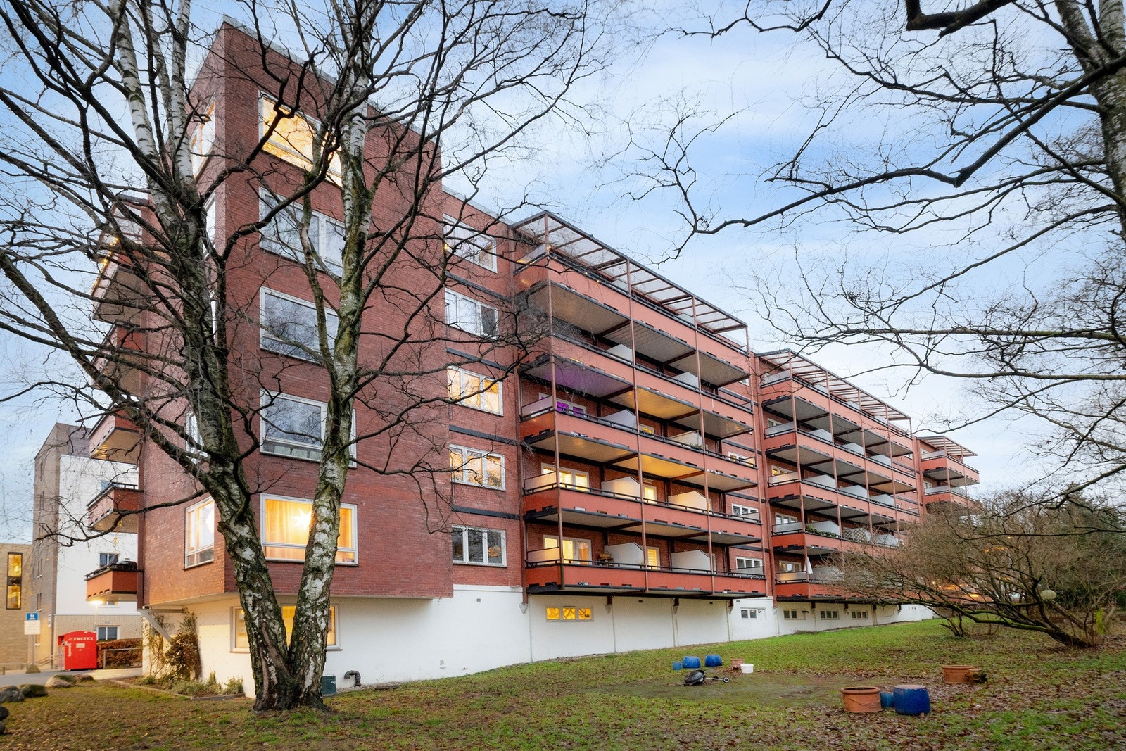 Luftig og fint mellom blokkene. Galleribilde