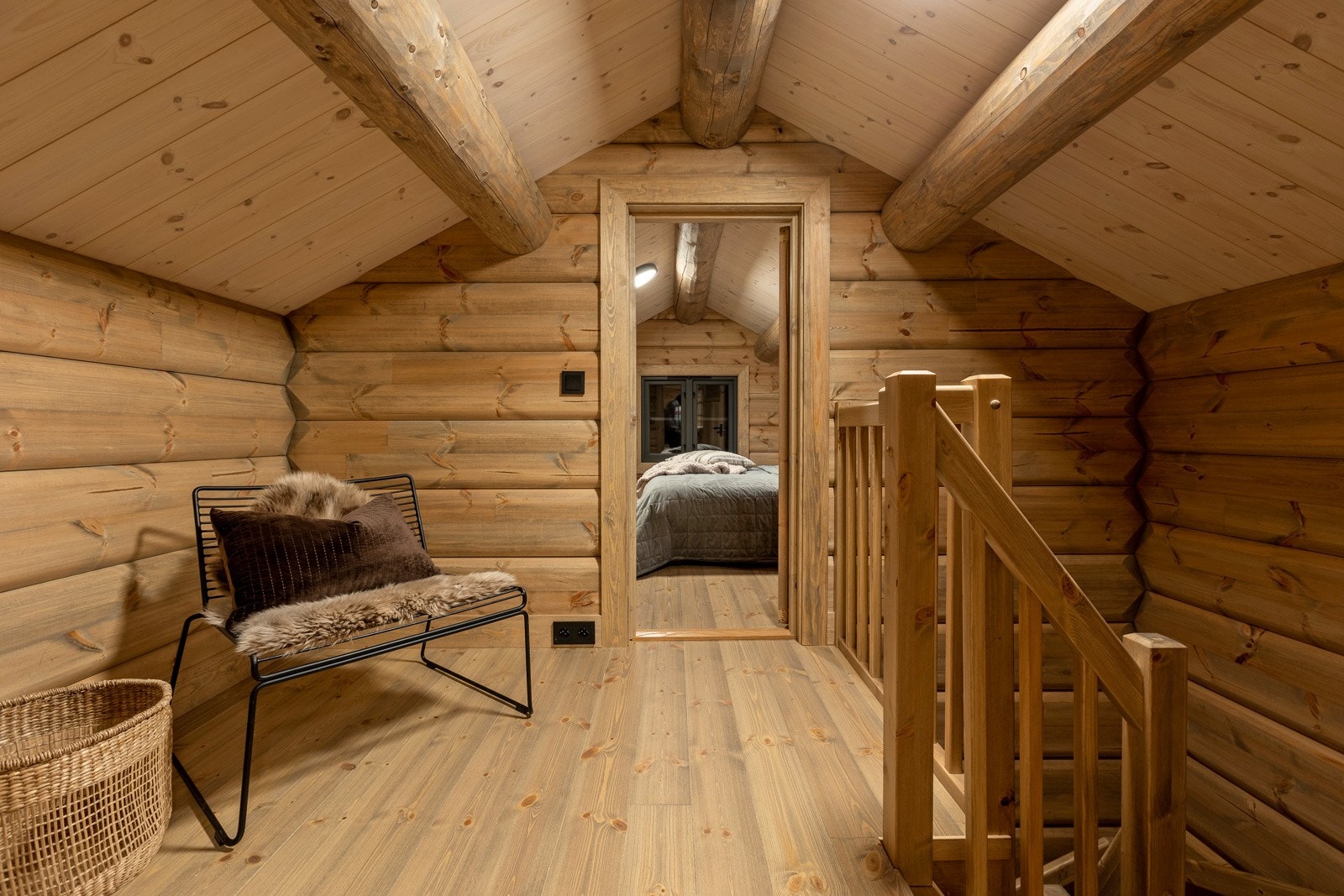 Fra gangarealet på den største hemsen. Galleribilde