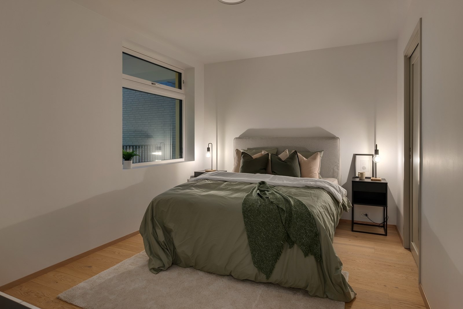 Soverom kveld Galleribilde