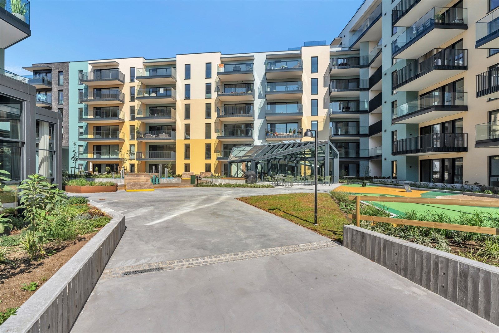 Fine interne innerveier i sameiet Galleribilde