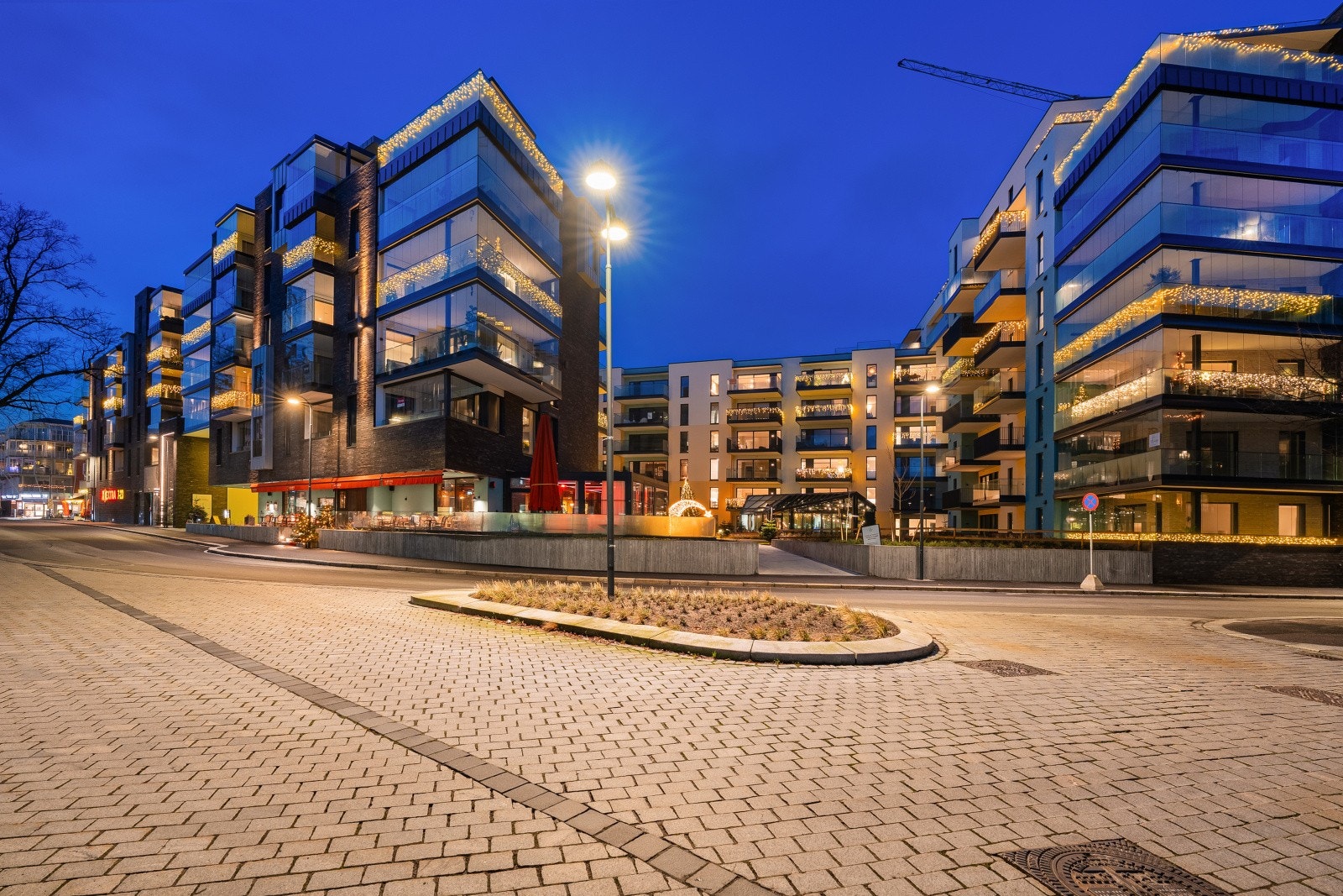 Vakkert på Tangen Torv - velkommen til visning Galleribilde
