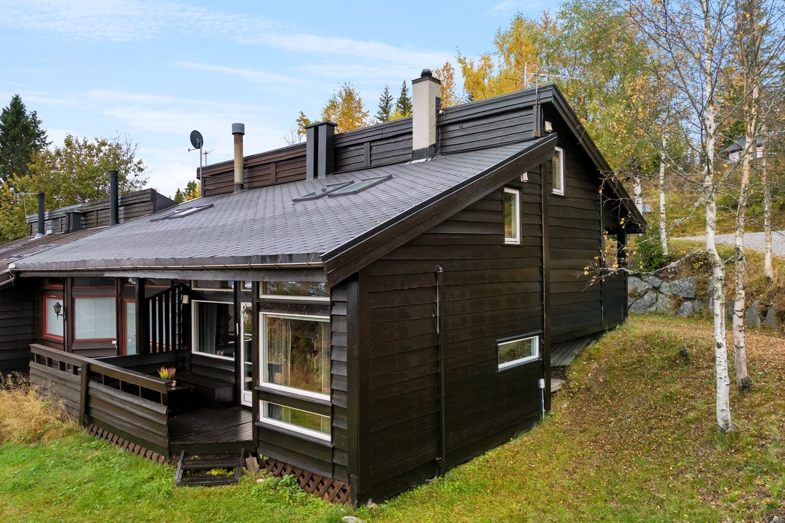 Velkommen til Vestafortunet 1 presentert av Bendik Blumenthal ved Nordvik Hyttemegling. Foto: Diakrit Galleribilde