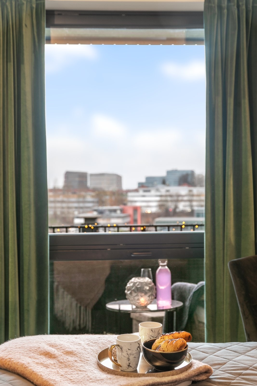 Herlig utsyn fra soveromsvinduet. Galleribilde