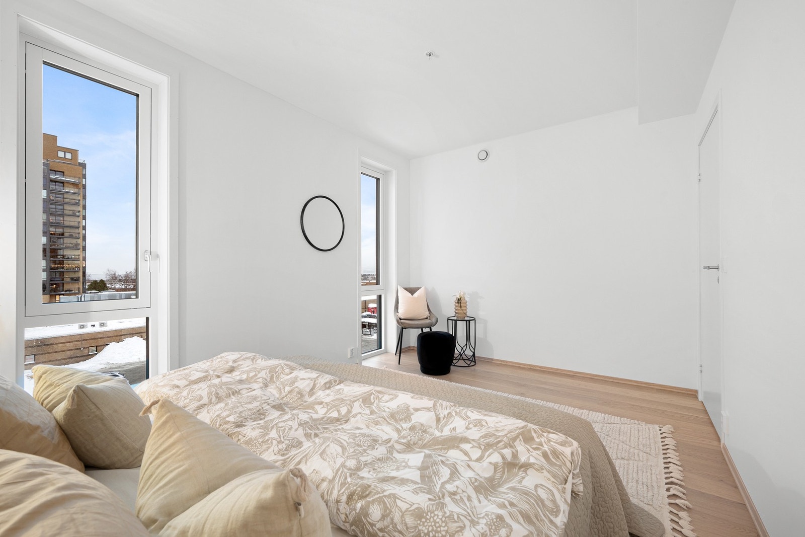 God mulighet for praktisk garderobe løsning. Galleribilde