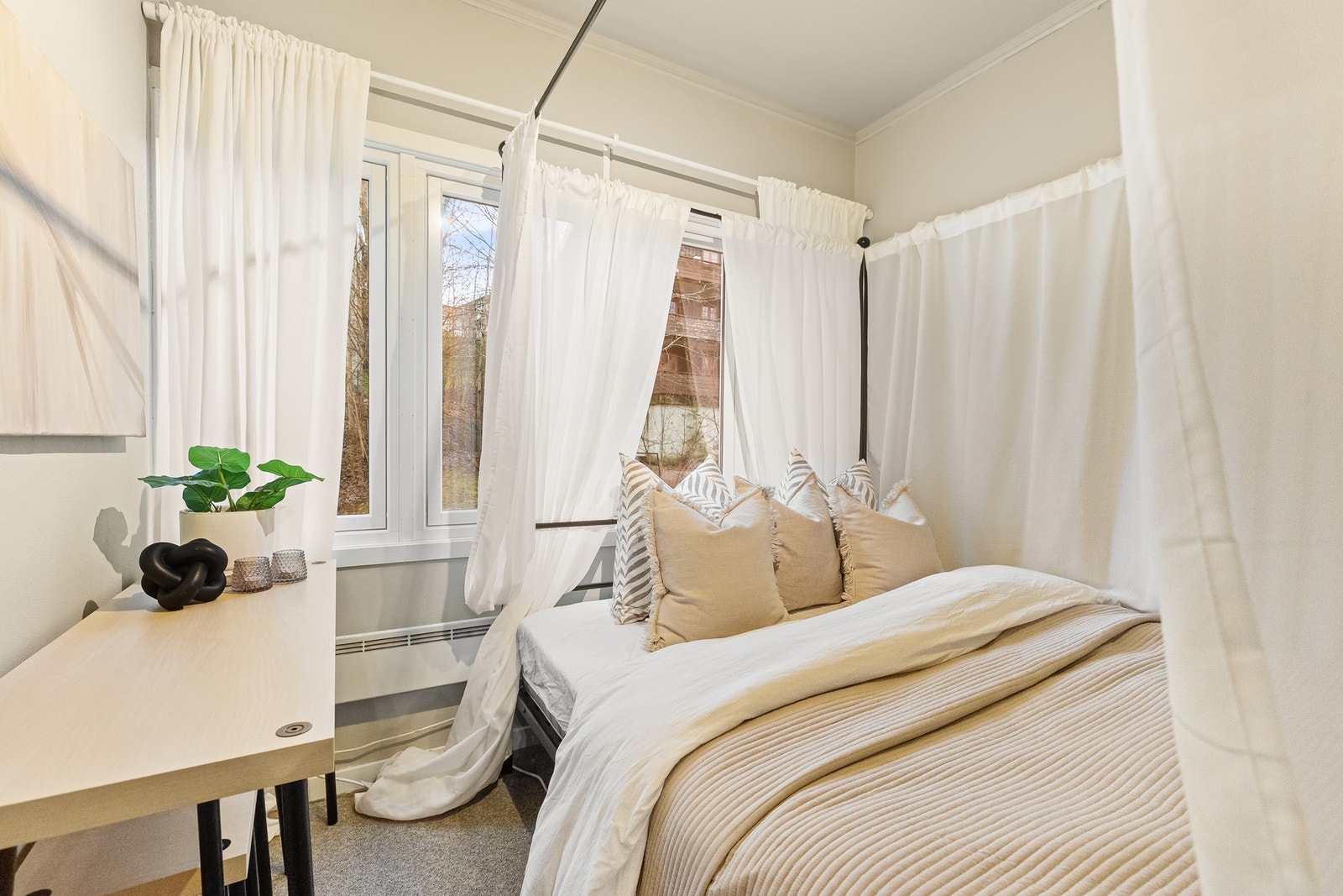 De fire soverommene gir boligen stor fleksibilitet og kan enkelt tilpasses ulike behov. Galleribilde