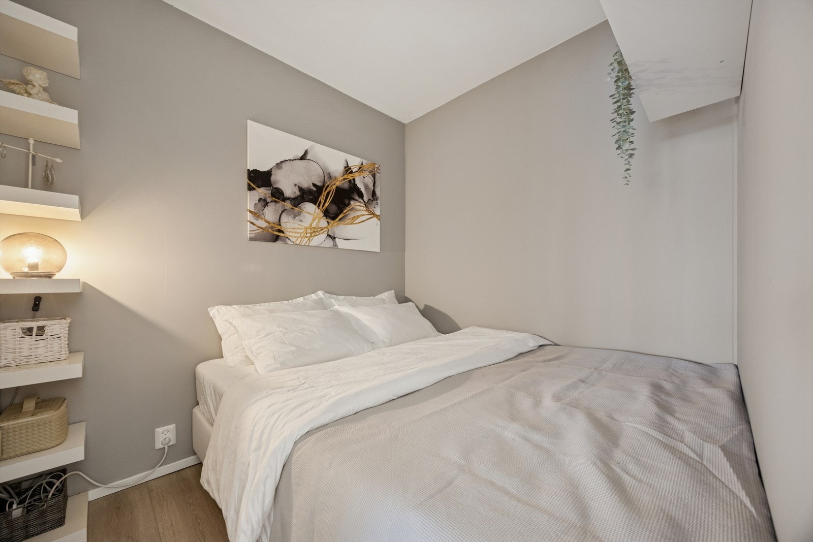 Sovealkove med god plass for dobbeltseng og nattbord. Galleribilde