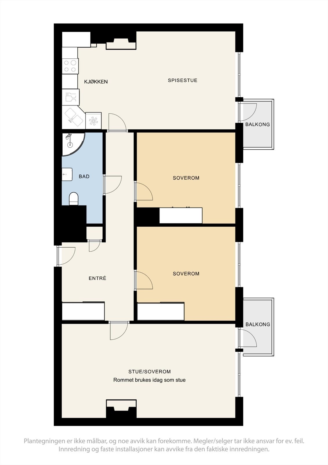 Plantegning. Galleribilde