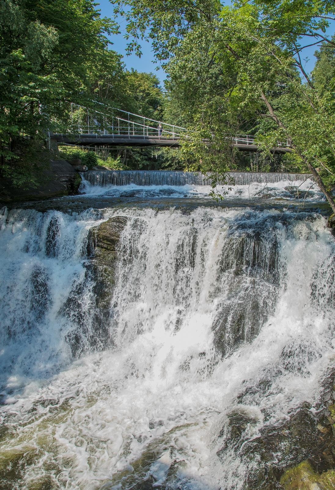 Akerselva rett ved. Galleribilde