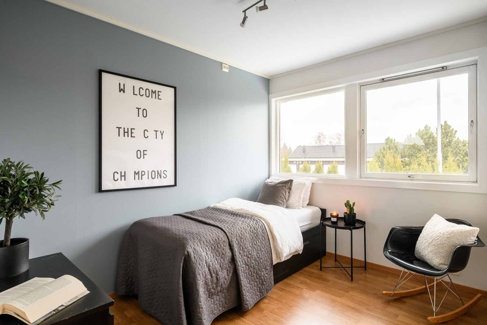 Rommene egner seg utmerket som barnerom, kontor, gjesterom eller hobbyrom. Galleribilde