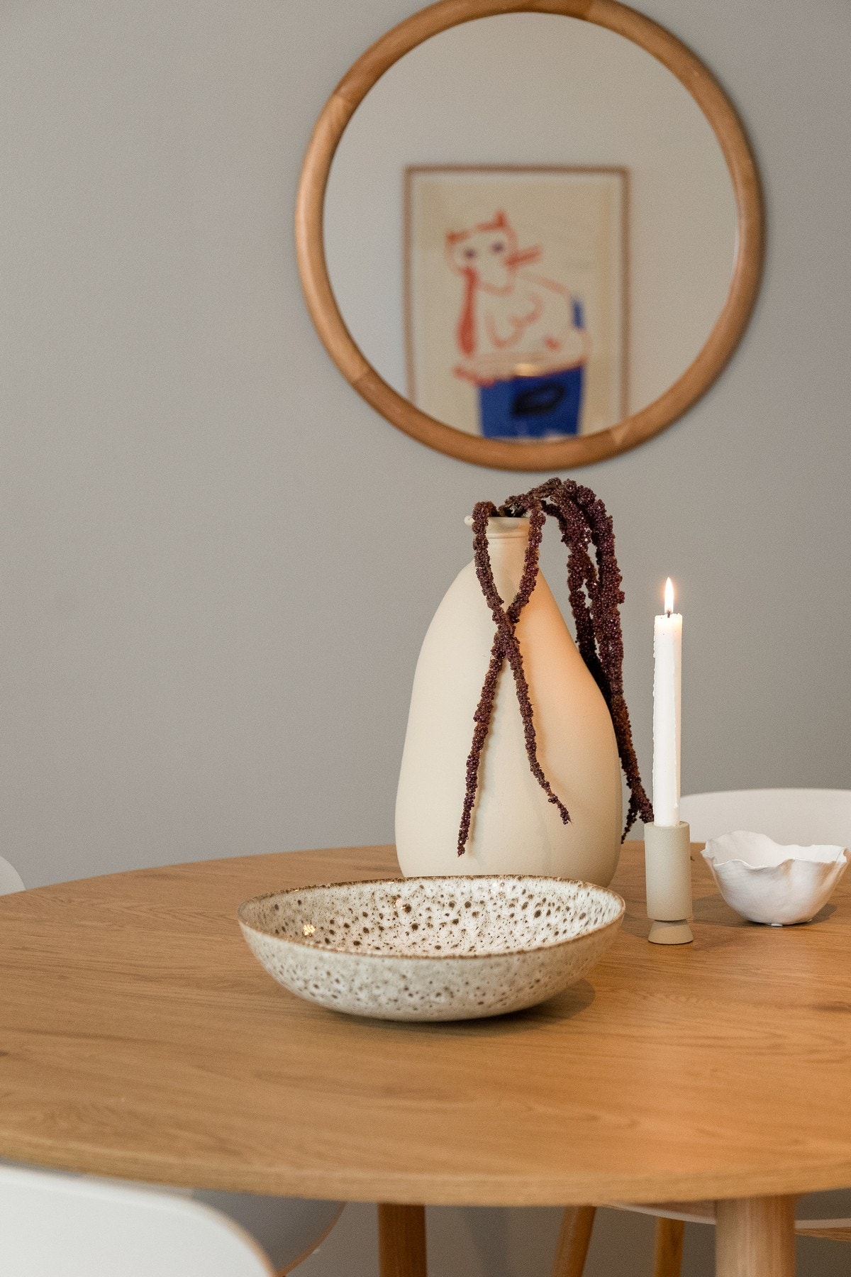 Interiørbilde fra spisestuen. Galleribilde