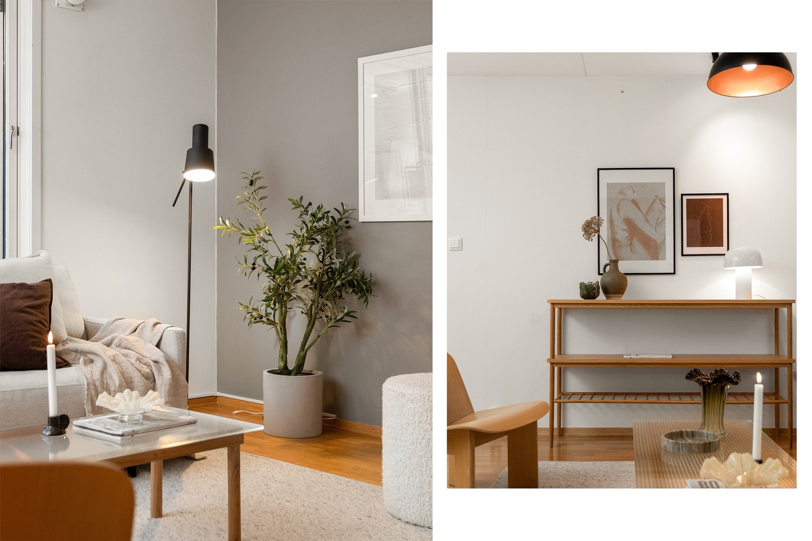 Fra stuevinduene har man utsyn mot skjermet indre gårdsrom og flotte Akerselva. Galleribilde