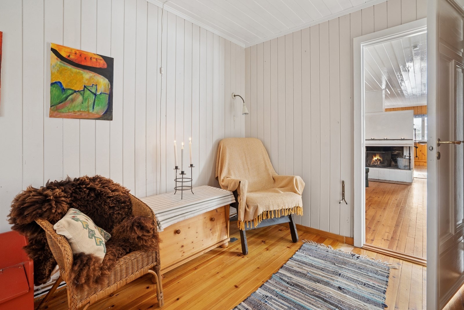 Rommet kan brukes som kontor, lesekrok eller lignende. Galleribilde