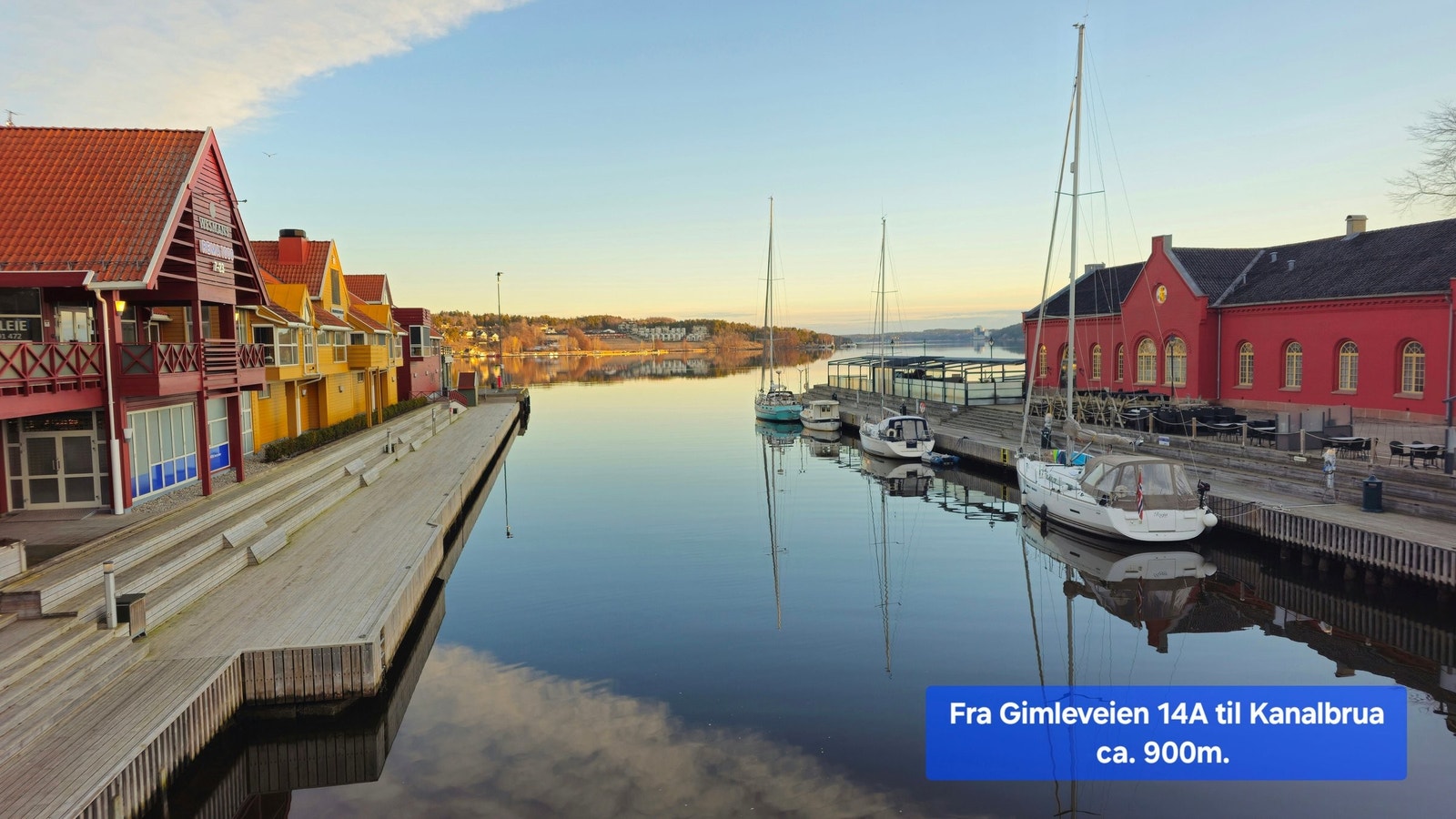 900 m til Kanalbrua, Jeløya Galleribilde