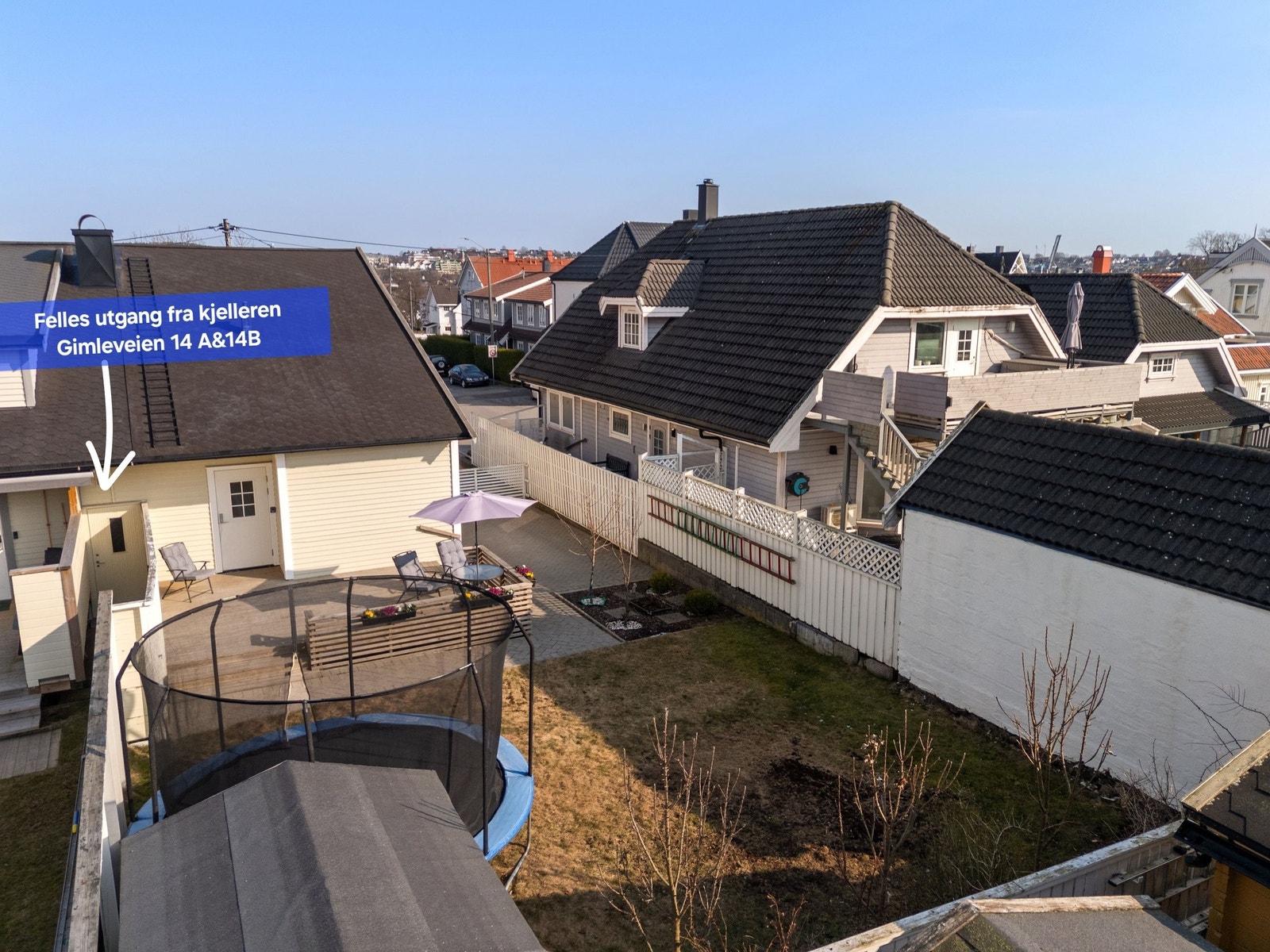 Felles utgang med Gimleveien 14B ( kjelleren døren mot bod) Galleribilde