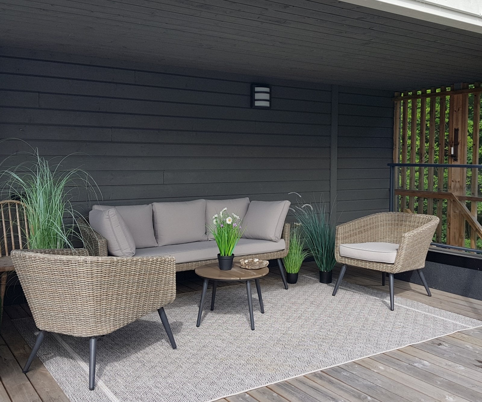 Fra den takoverbygde delen (privat bilde). Galleribilde